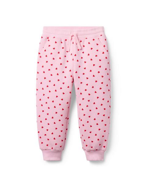 Heart Quilted Jogger