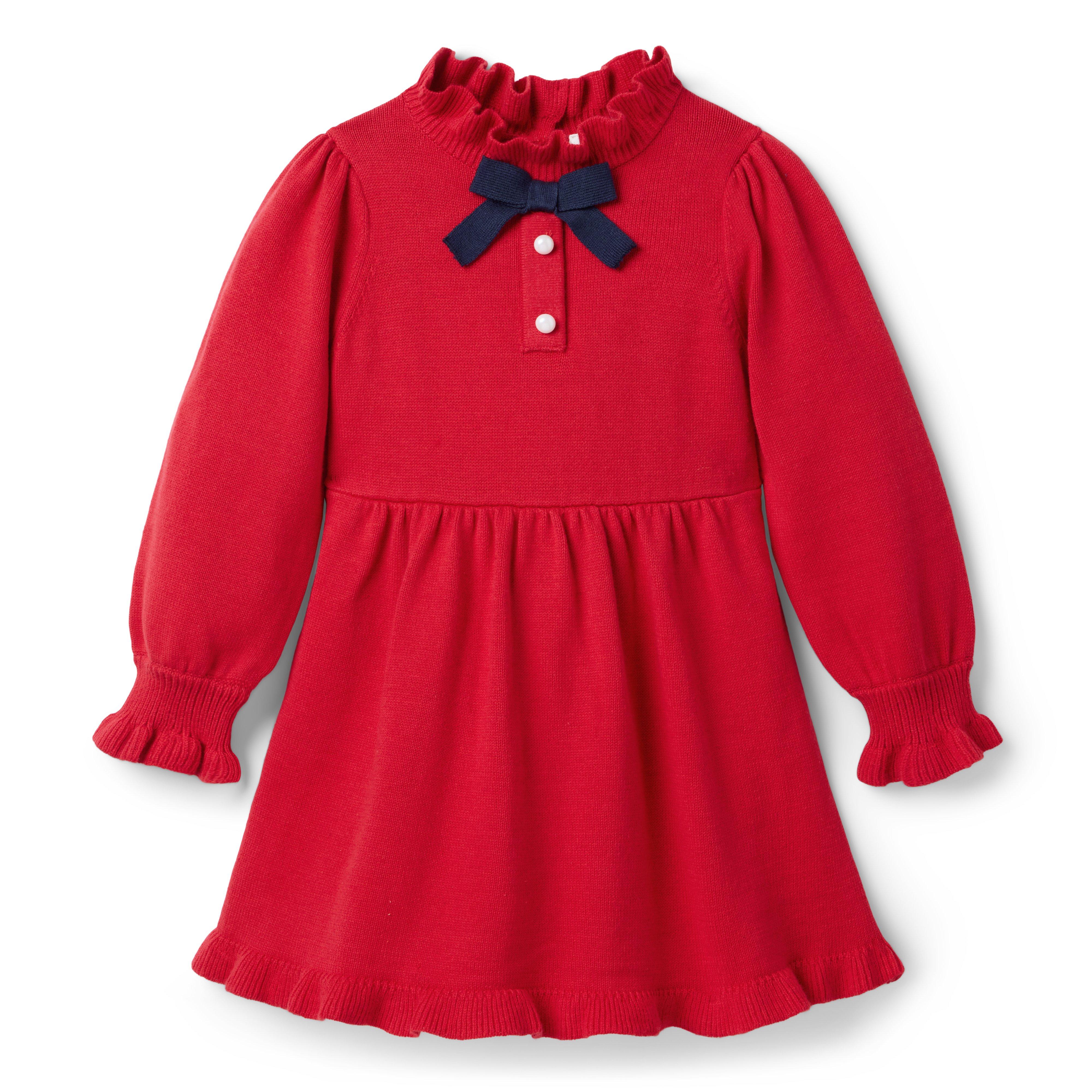 Bow Sweater Dress