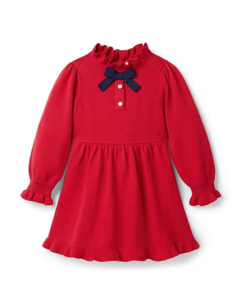 Bow Sweater Dress