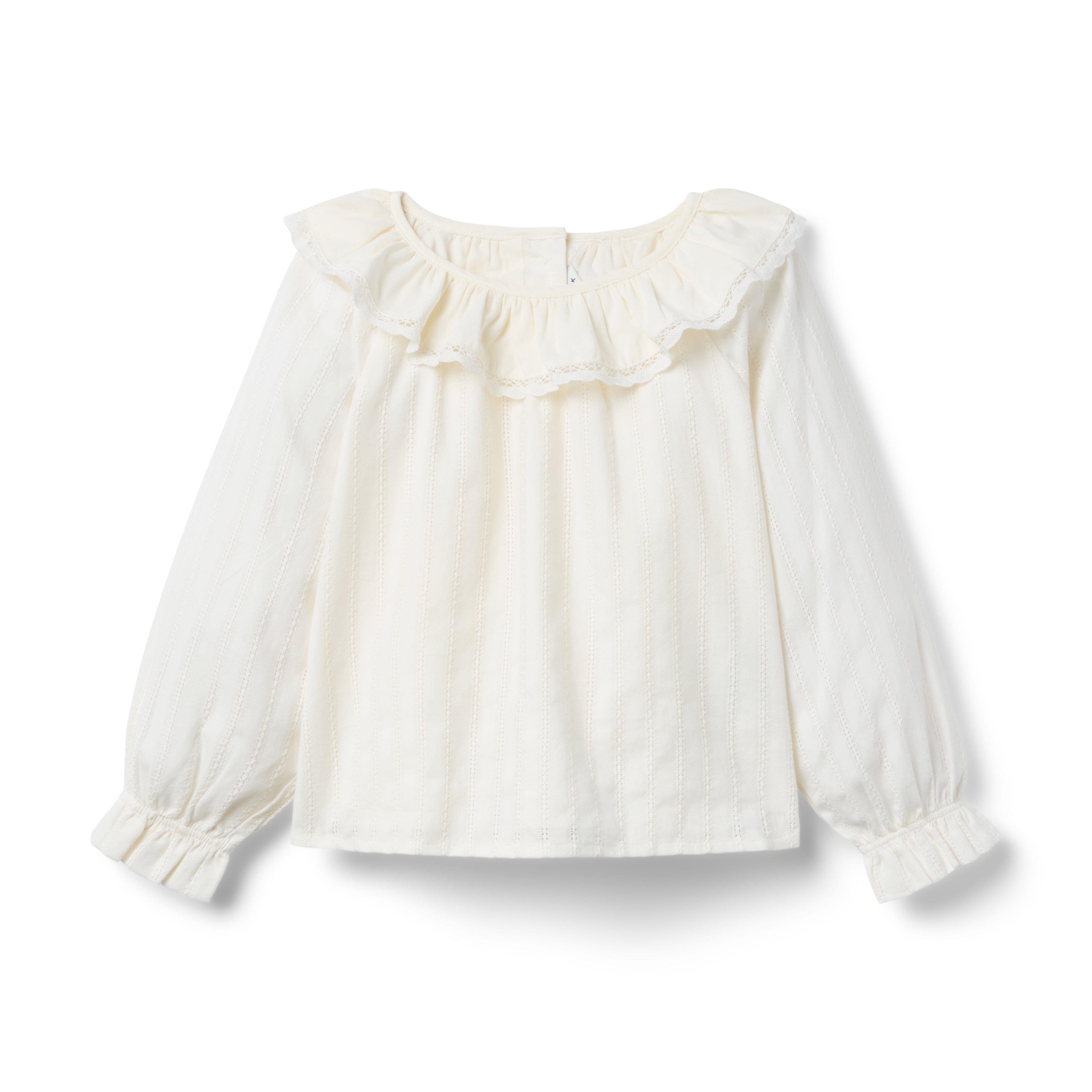 Ruffle Collar Top