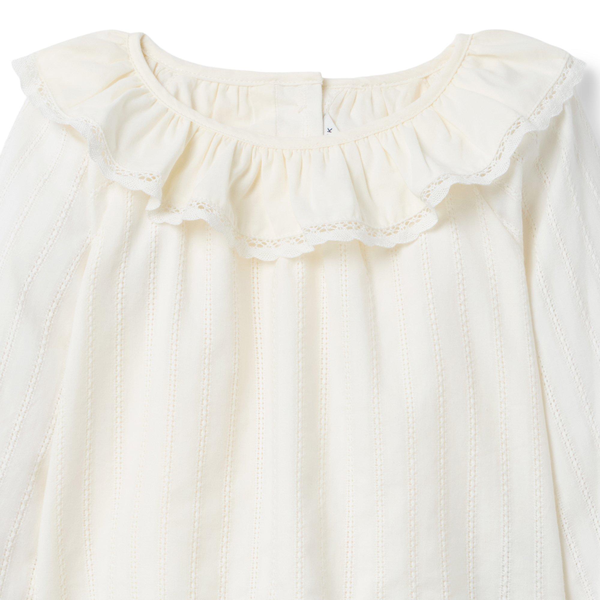 Ruffle Collar Top image number 1