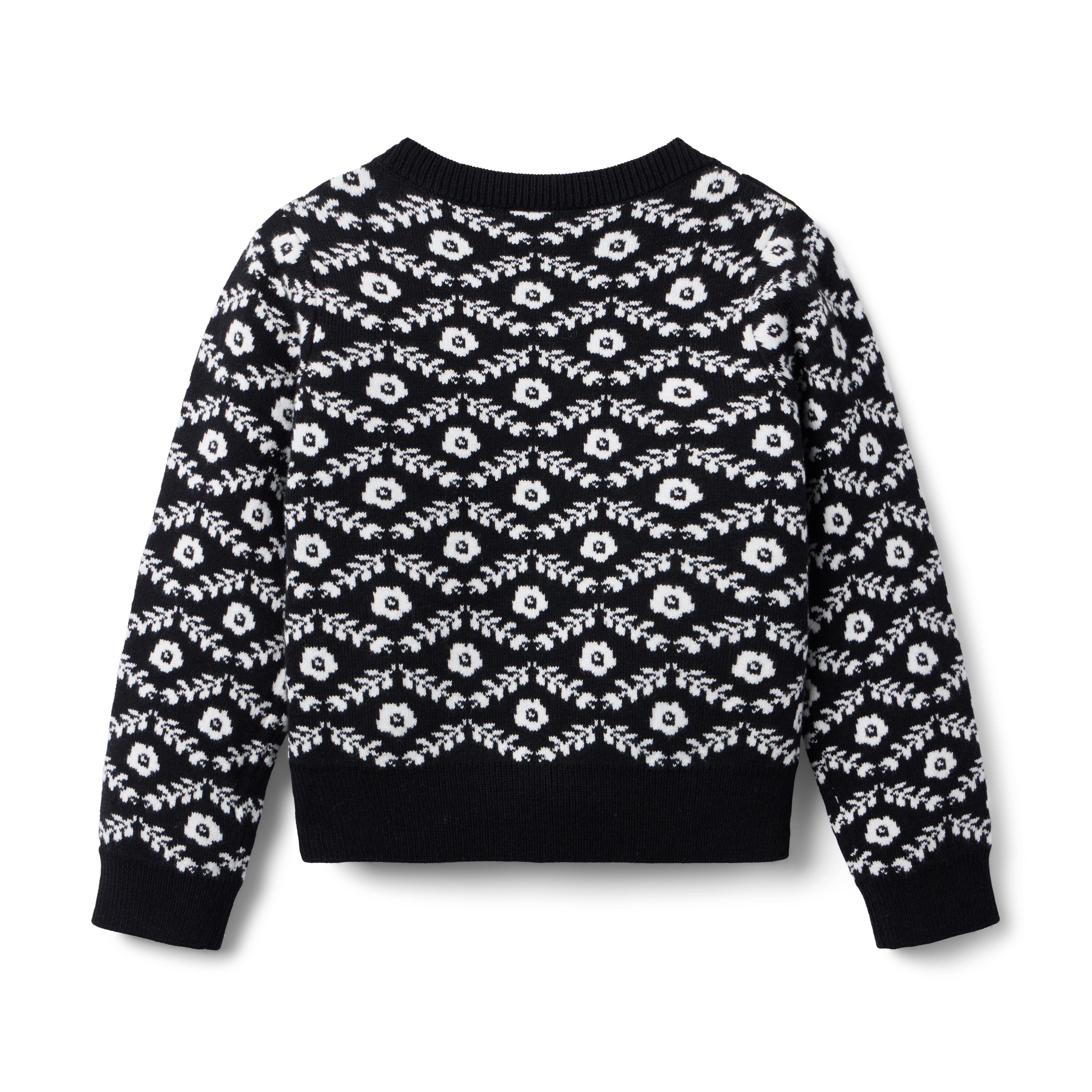 Floral Jacquard Sweater image number 2