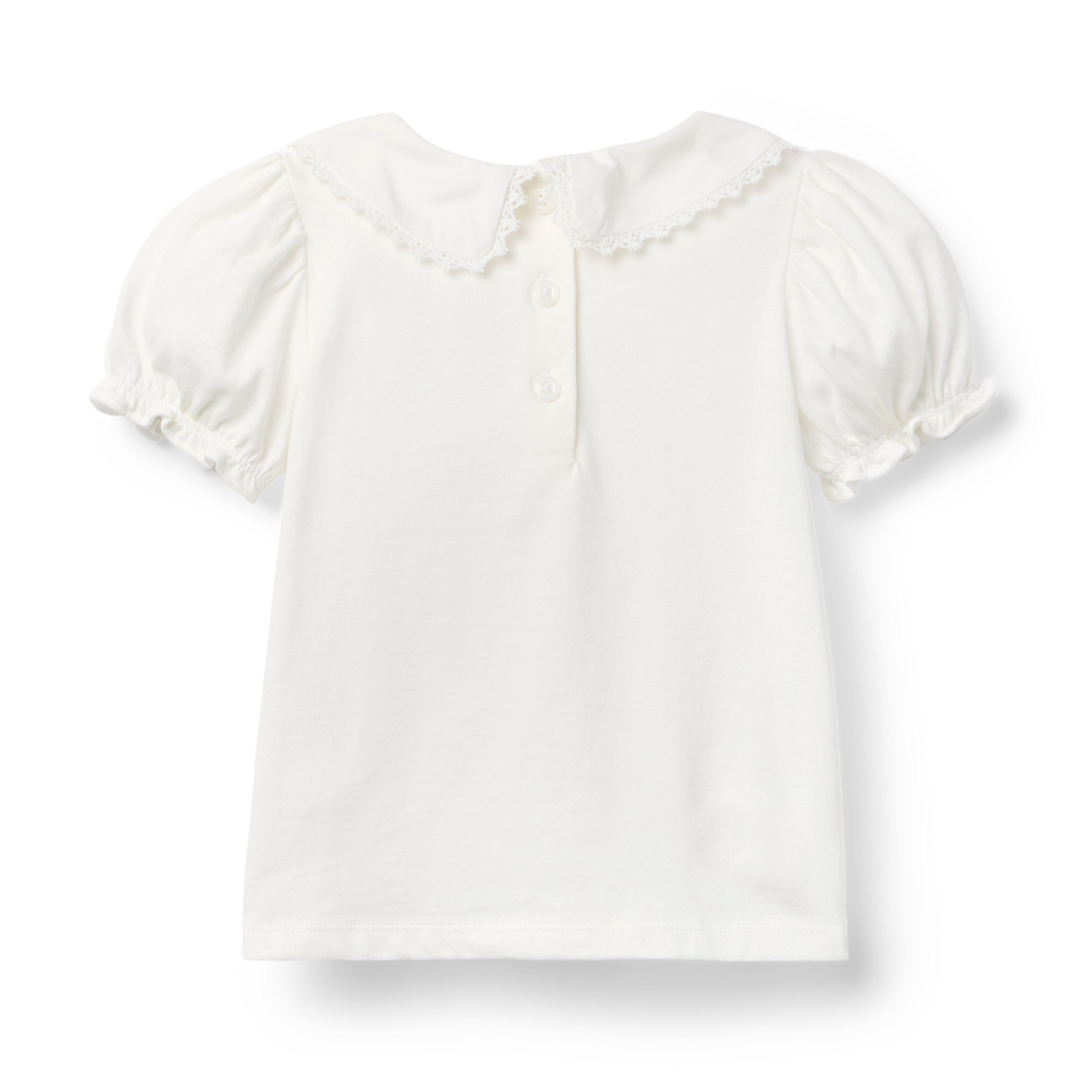 Collared Puff Sleeve Top image number 1