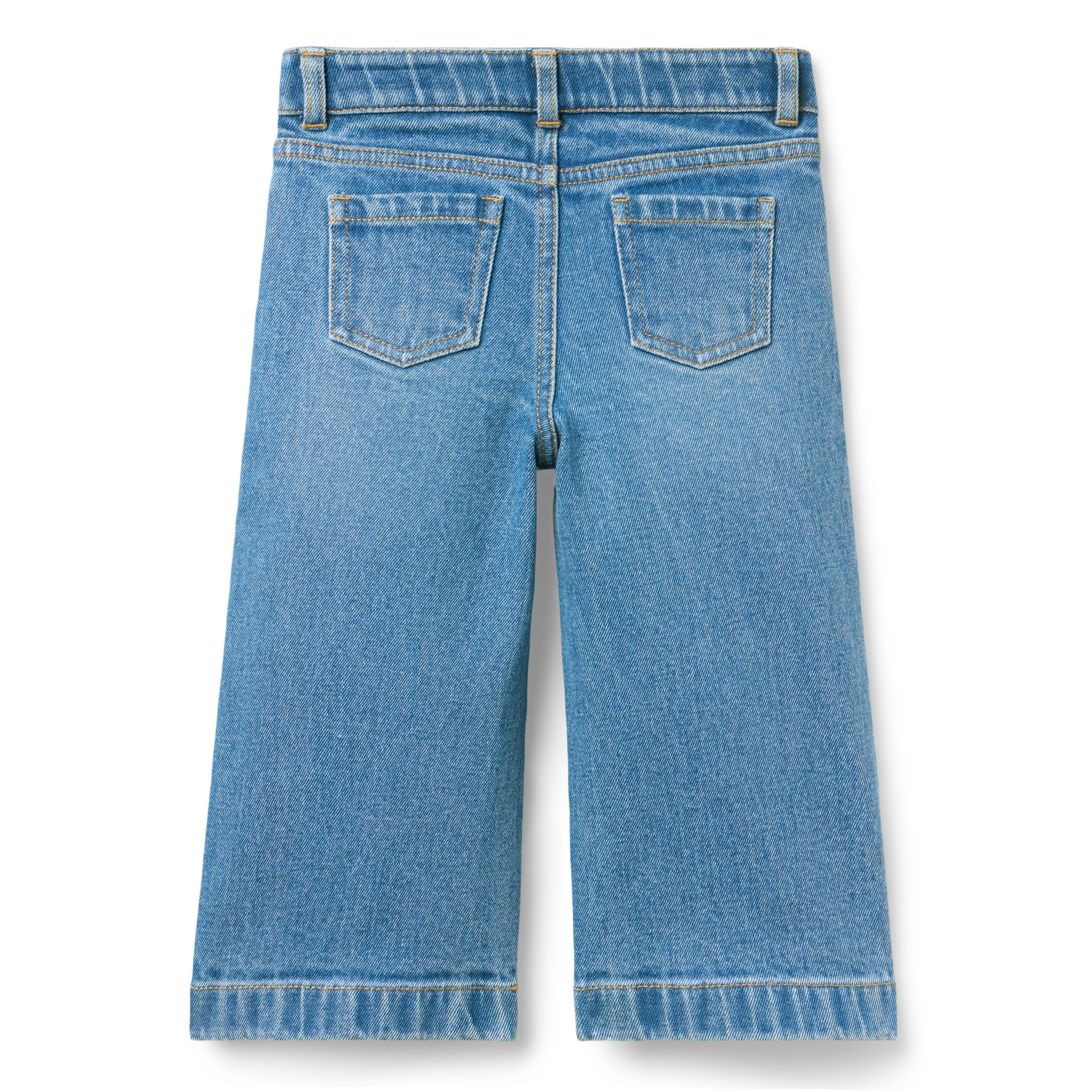 Wide Leg Jean In Light Wash image number 1