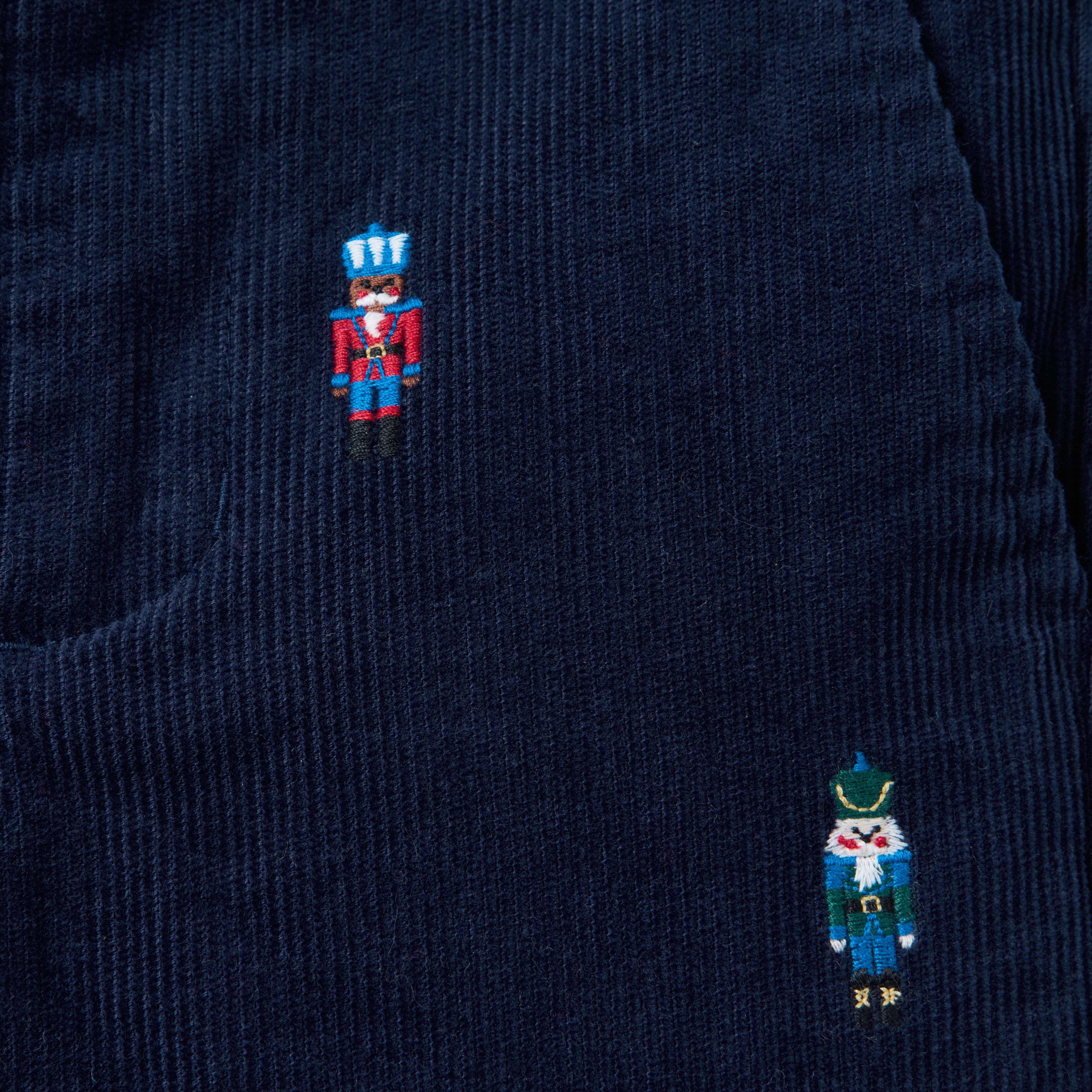 The Embroidered Nutcracker Corduroy Pant image number 1