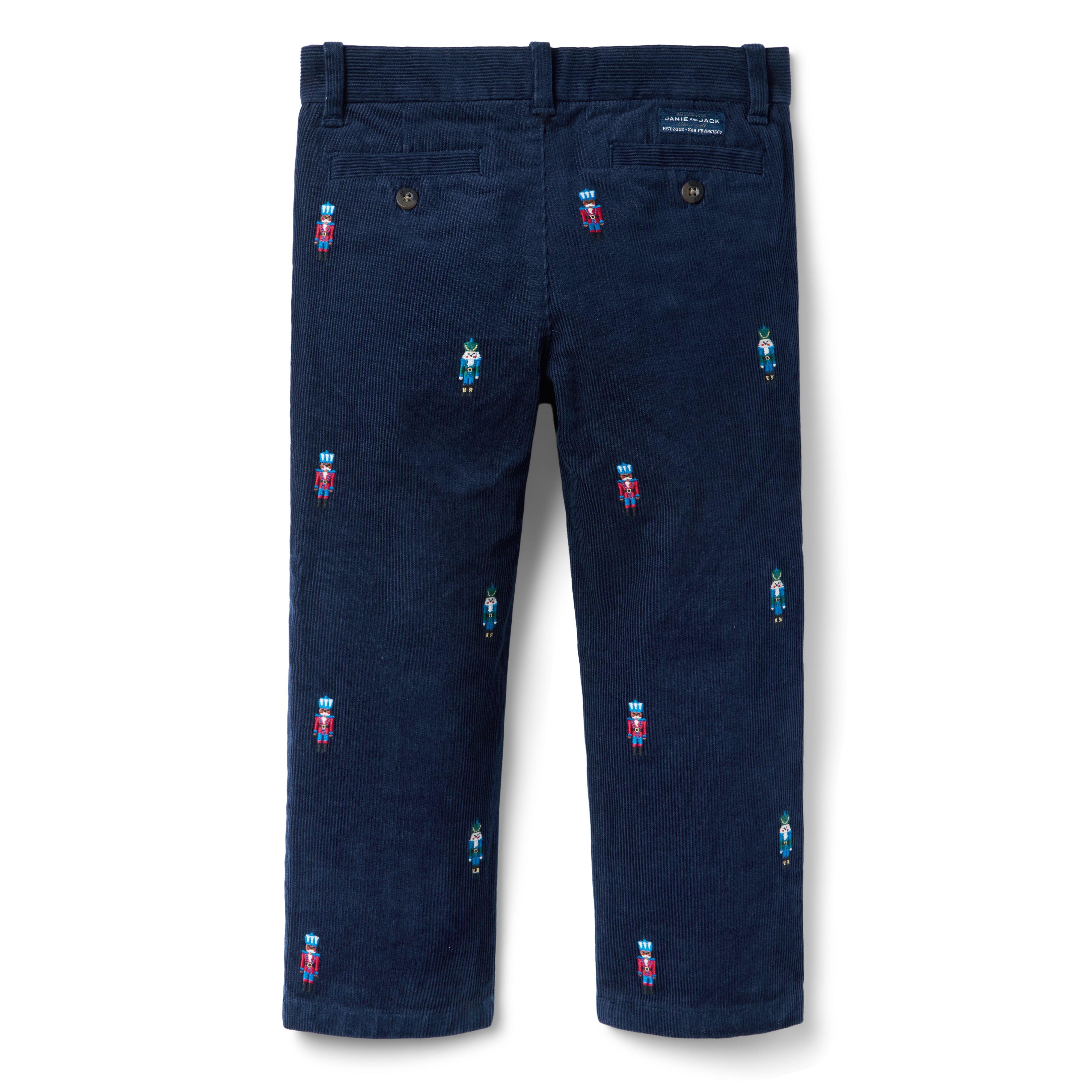 The Embroidered Nutcracker Corduroy Pant image number 2