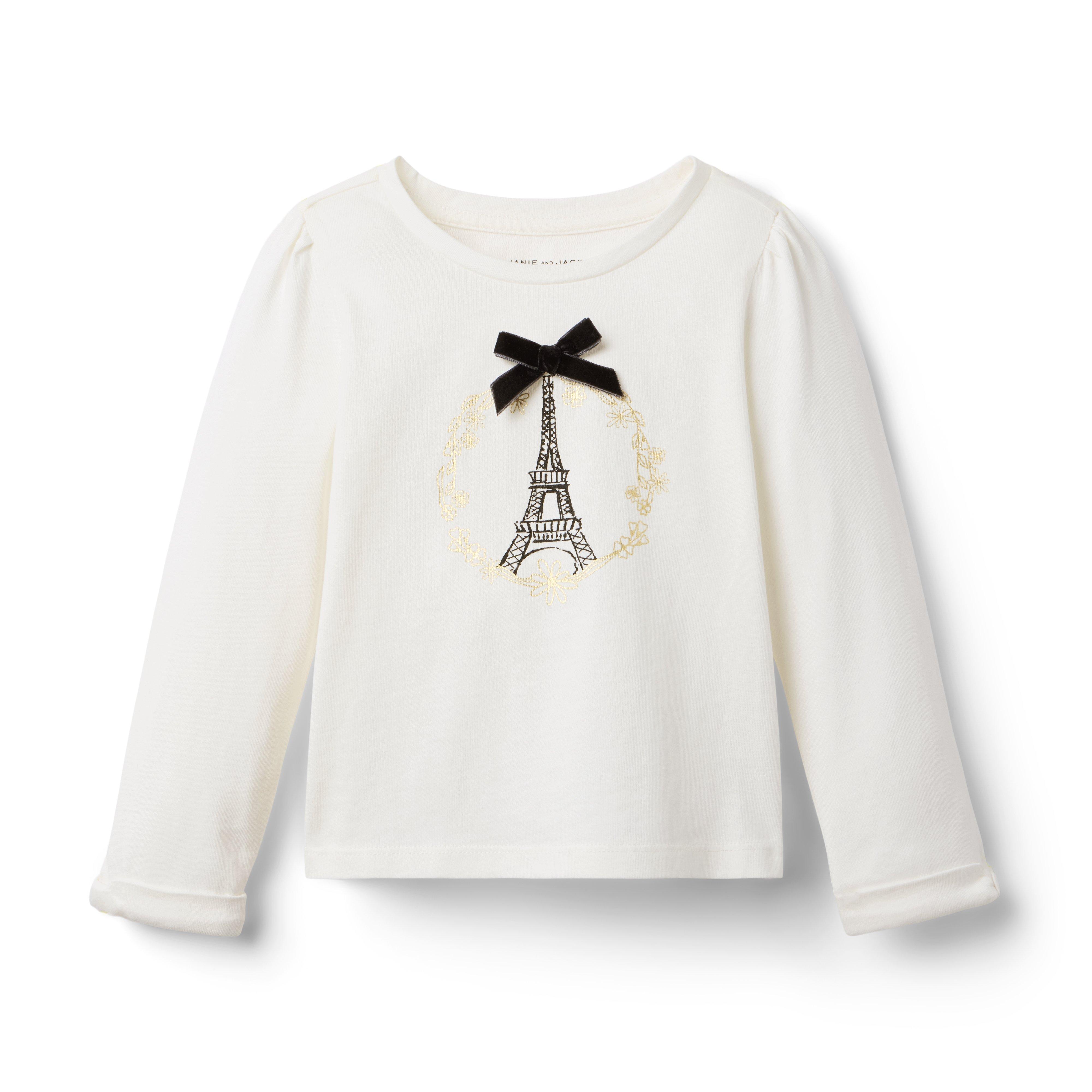 Eiffel Tower Bow Tee