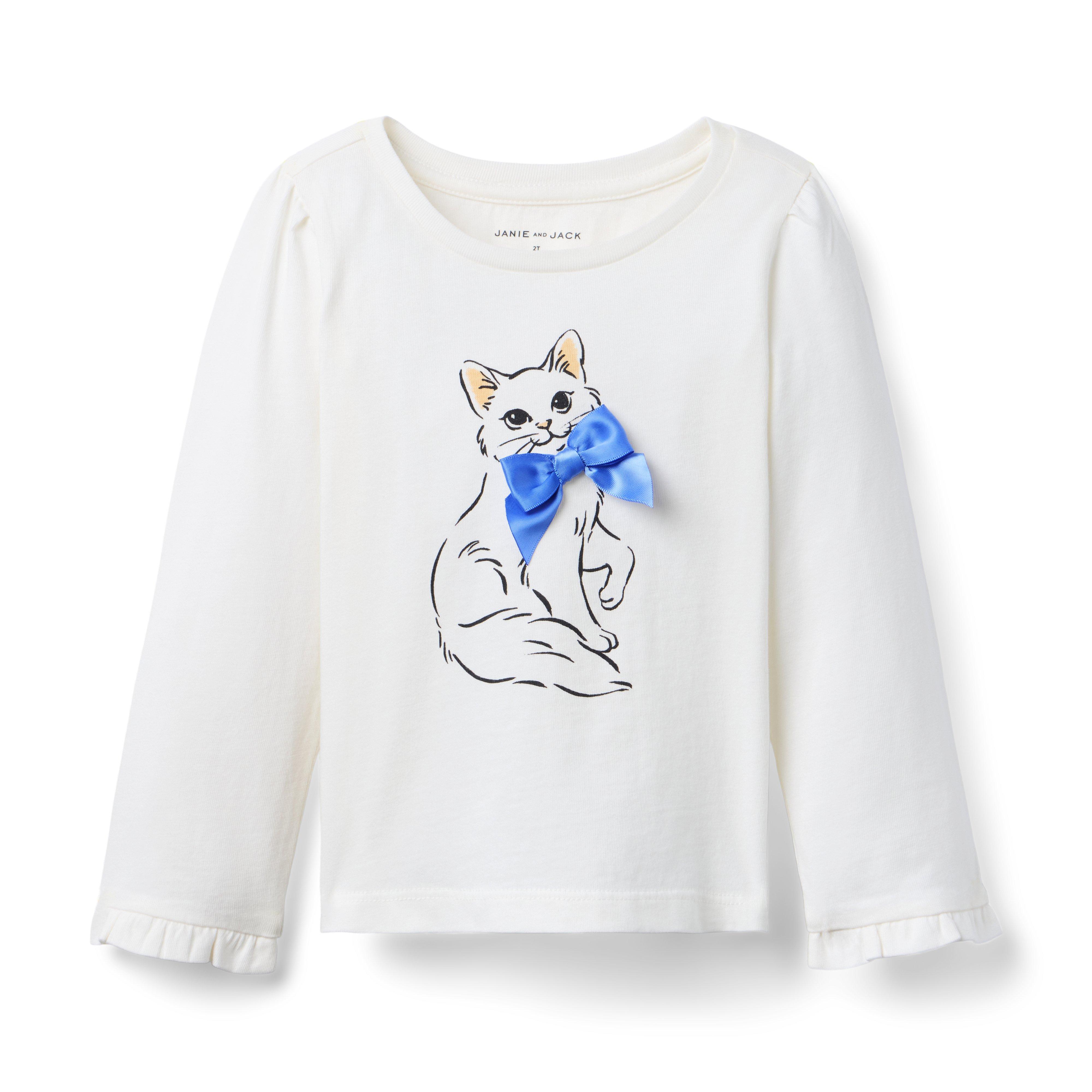 Cat Bow Tee