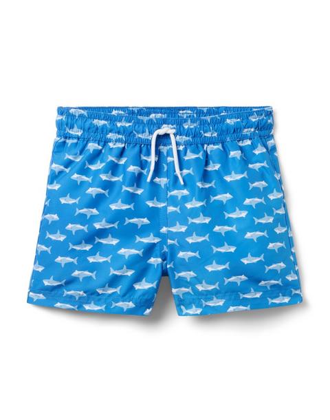 Recycled Shark Swim Trunk
