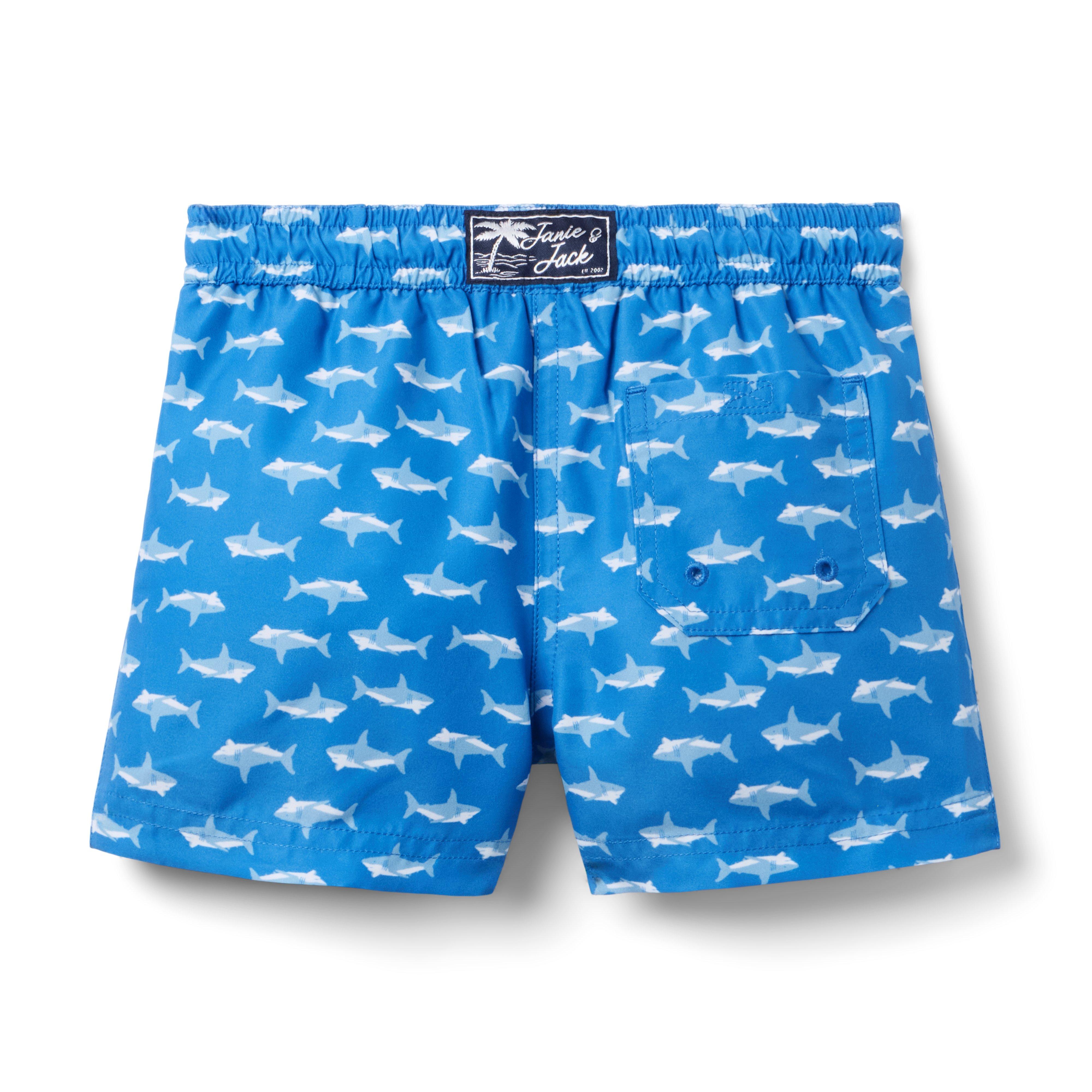Recycled Shark Swim Trunk image number 2