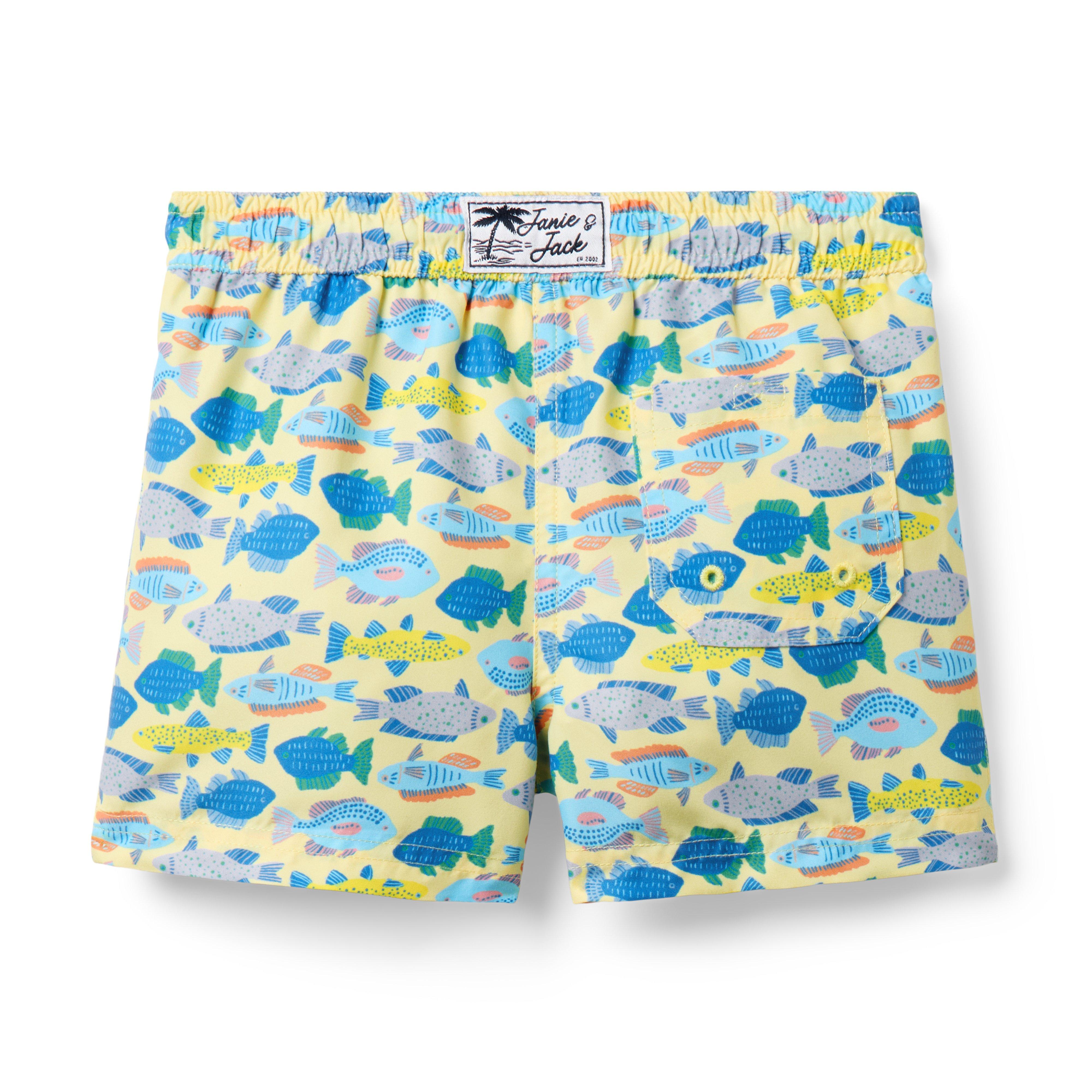 Recycled Fish Swim Trunk image number 2