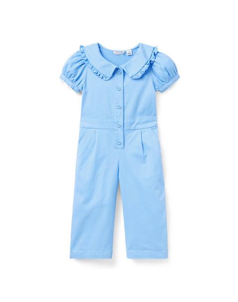 Ruffle Collar Jumpsuit