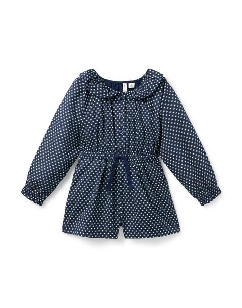 Heart Ruffle Romper
