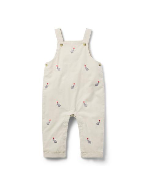 Baby Embroidered Elephant Overall