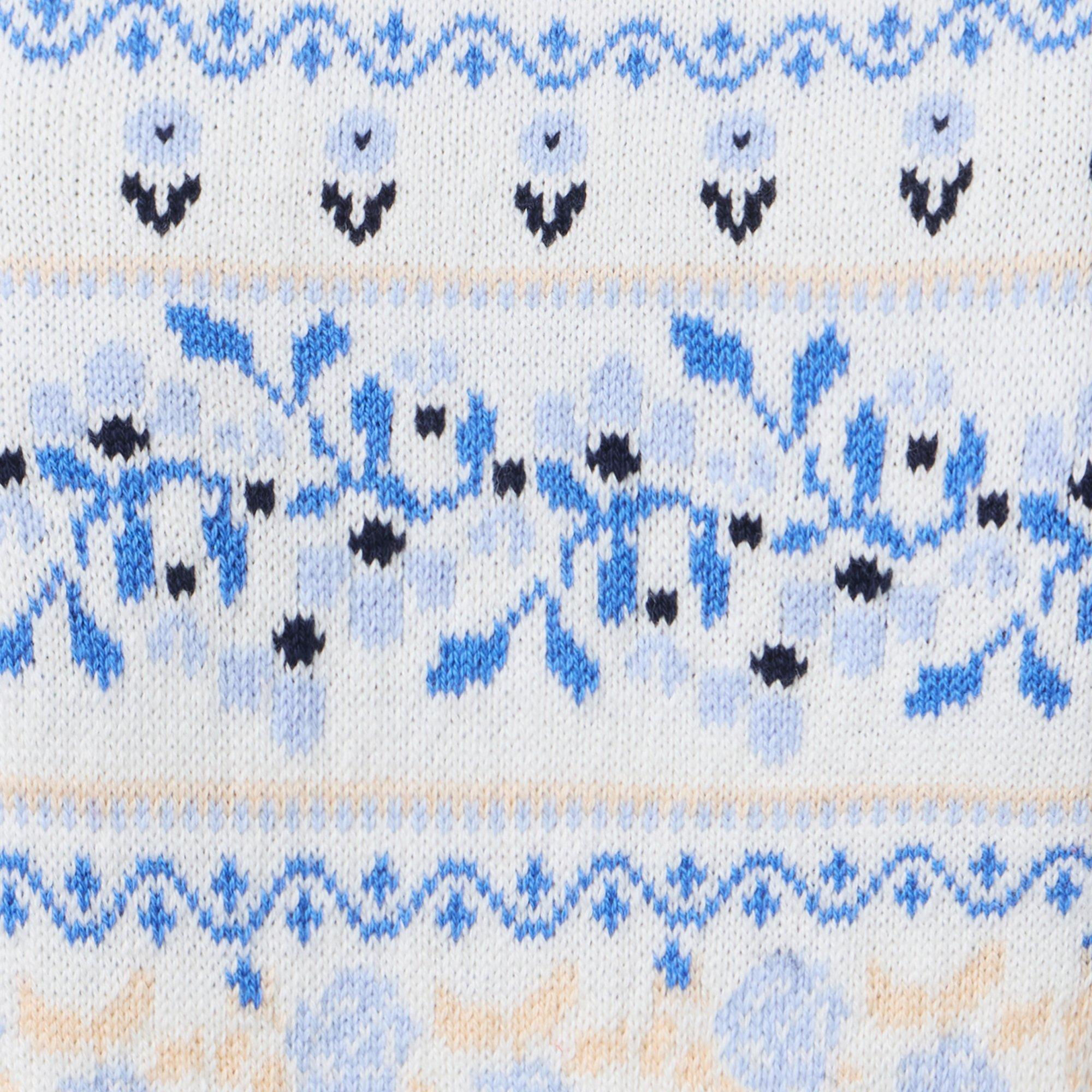 Floral Fair Isle Cardigan  image number 1