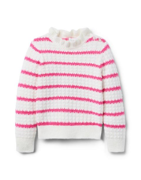 Textured Striped Sweater