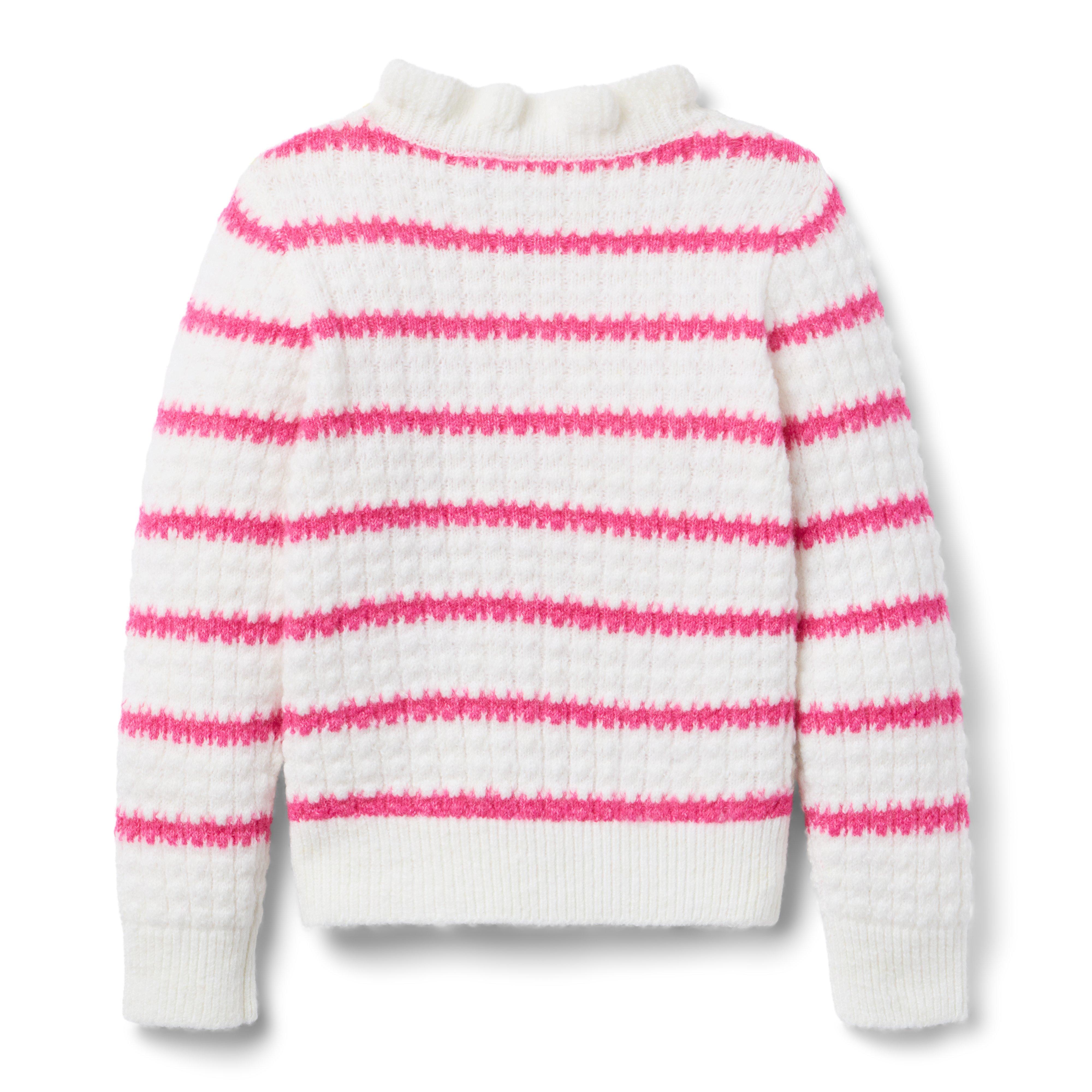 Textured Striped Sweater image number 1