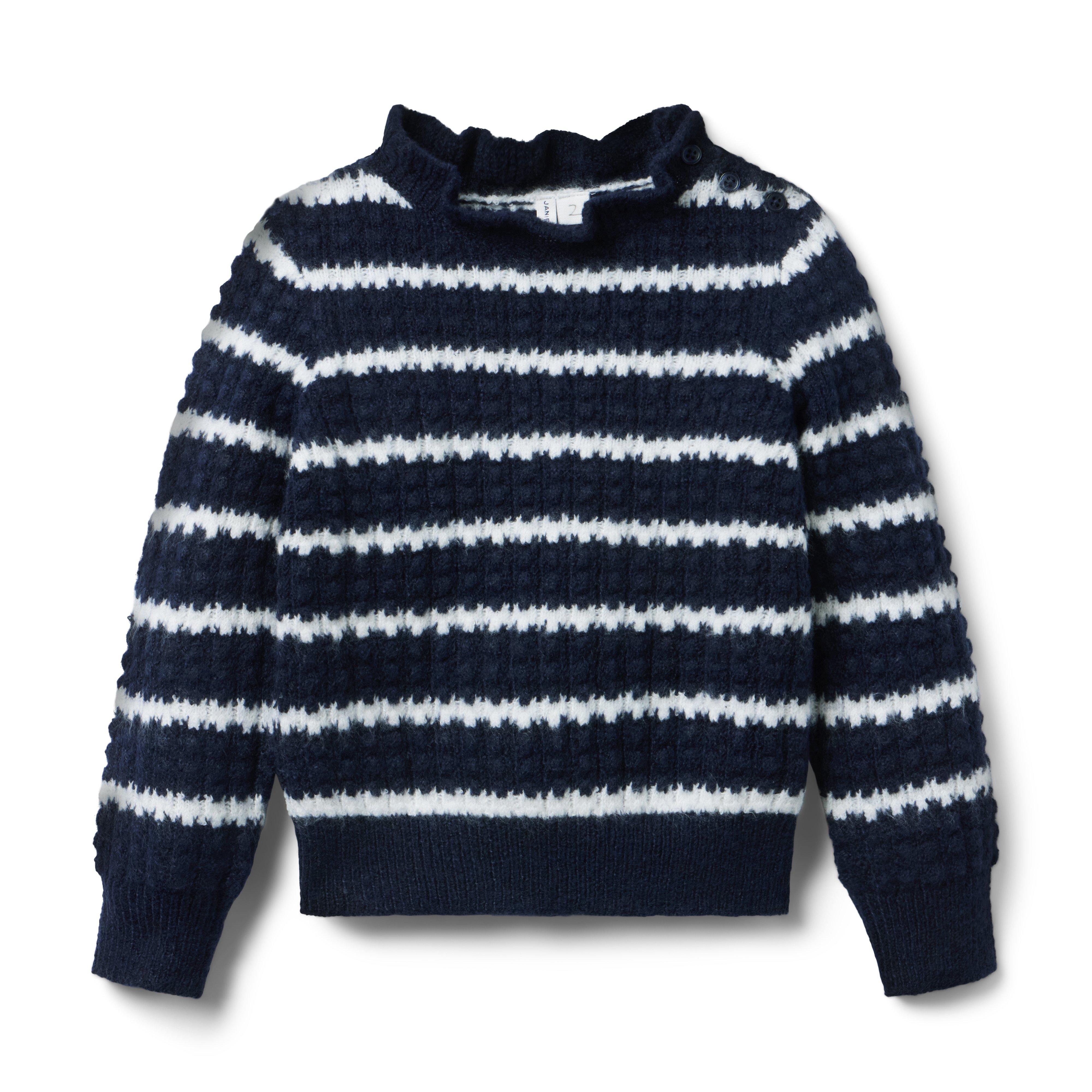 Textured Striped Sweater