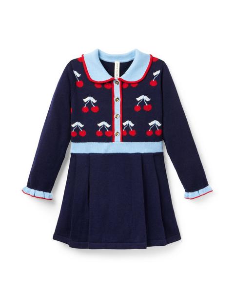 The Cherry Sweater Dress