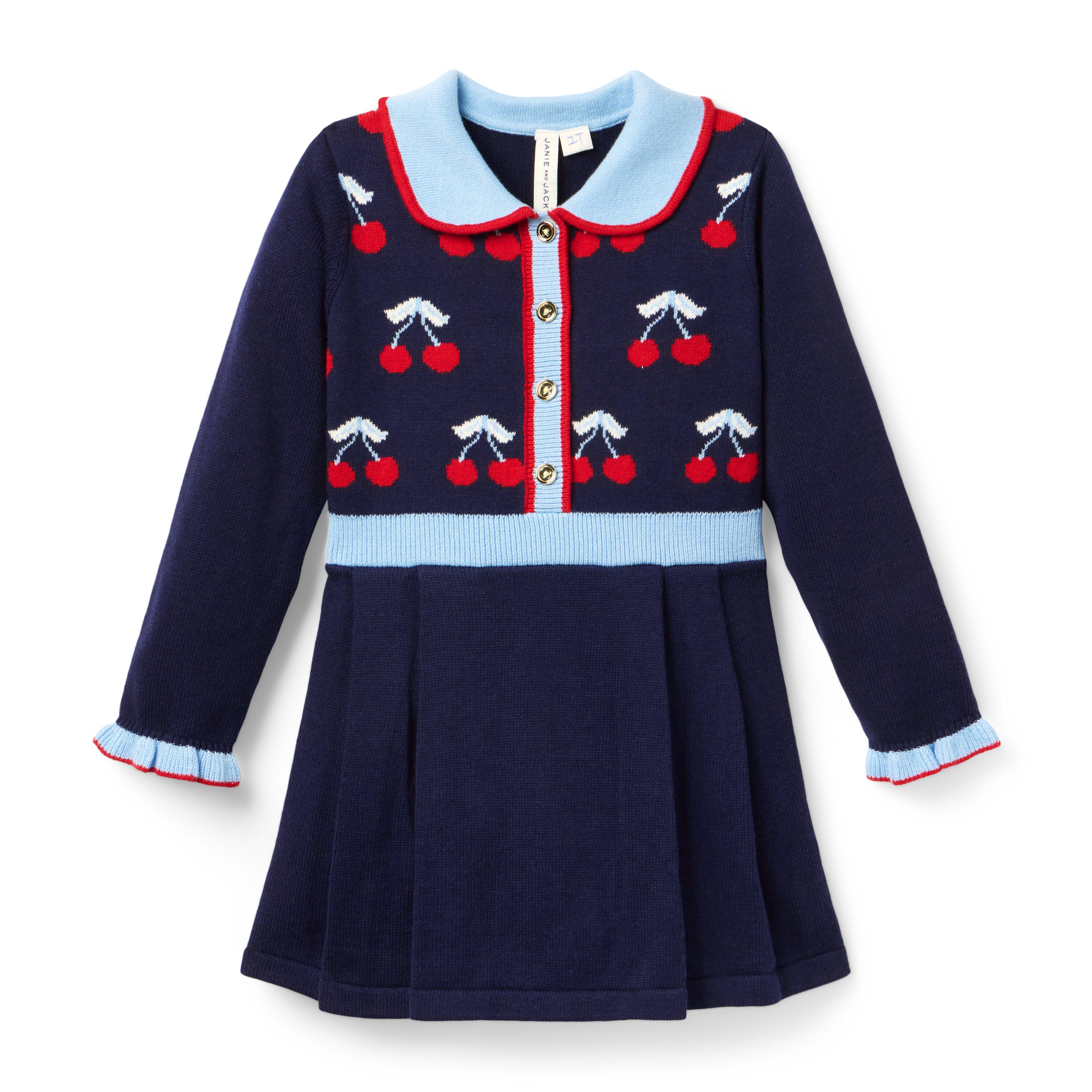 The Cherry Sweater Dress