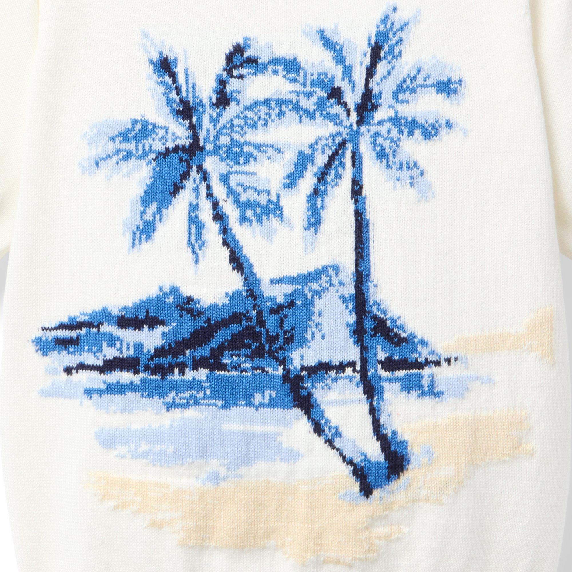 Palm Tree Sweater Top image number 1