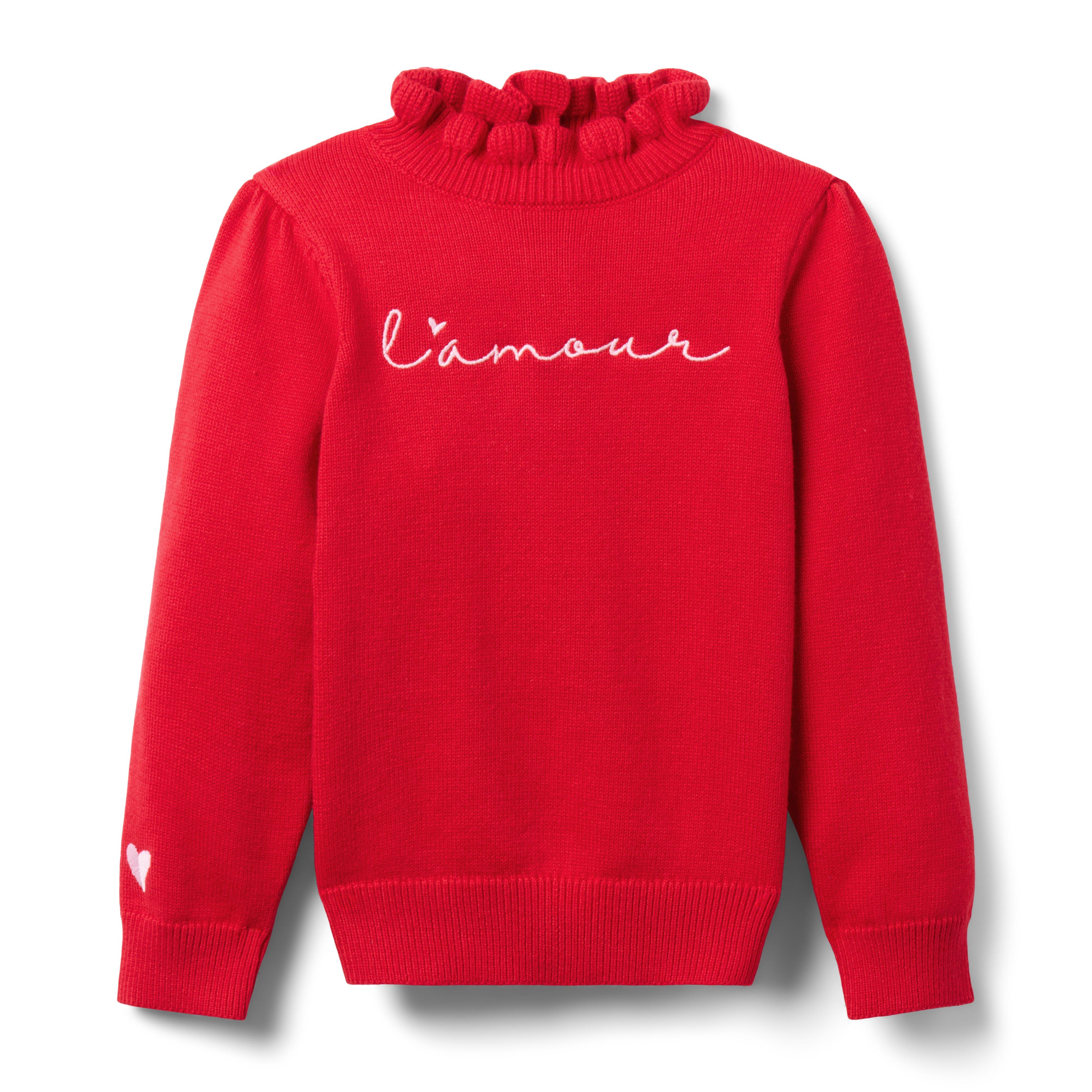 L'Amour Ruffle Sweater