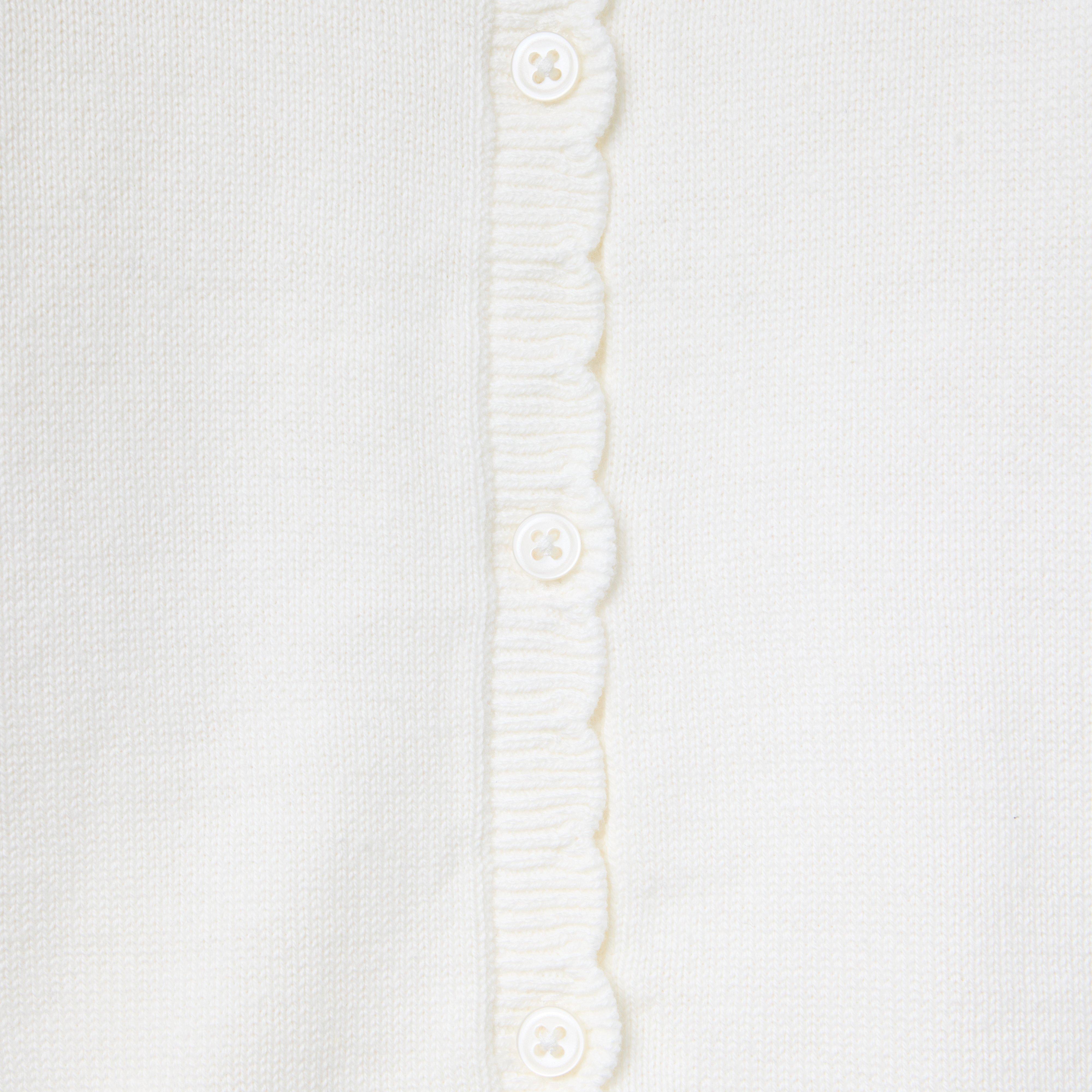 The Scalloped Trim Cardigan image number 2