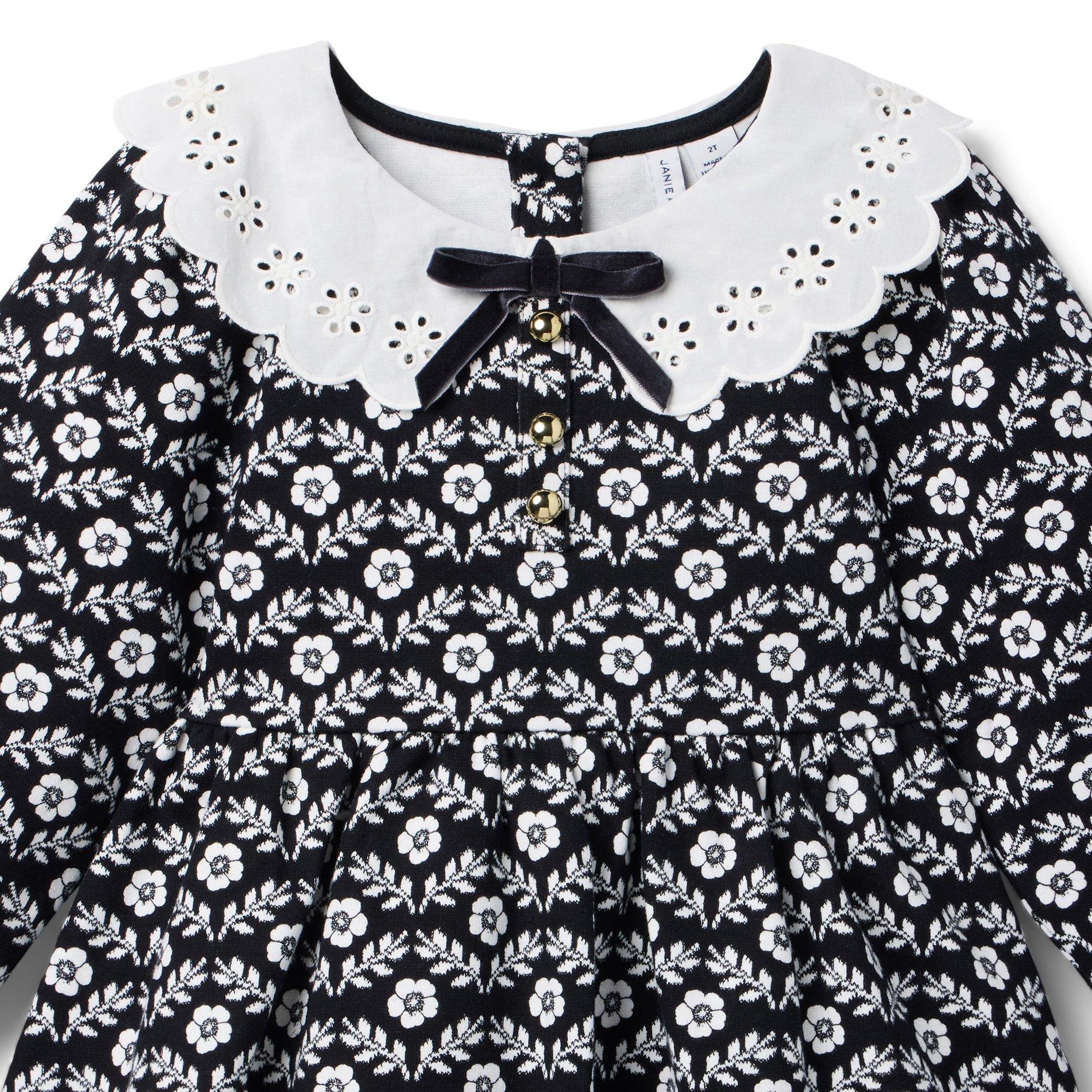 Floral Collared Ponte Dress image number 1