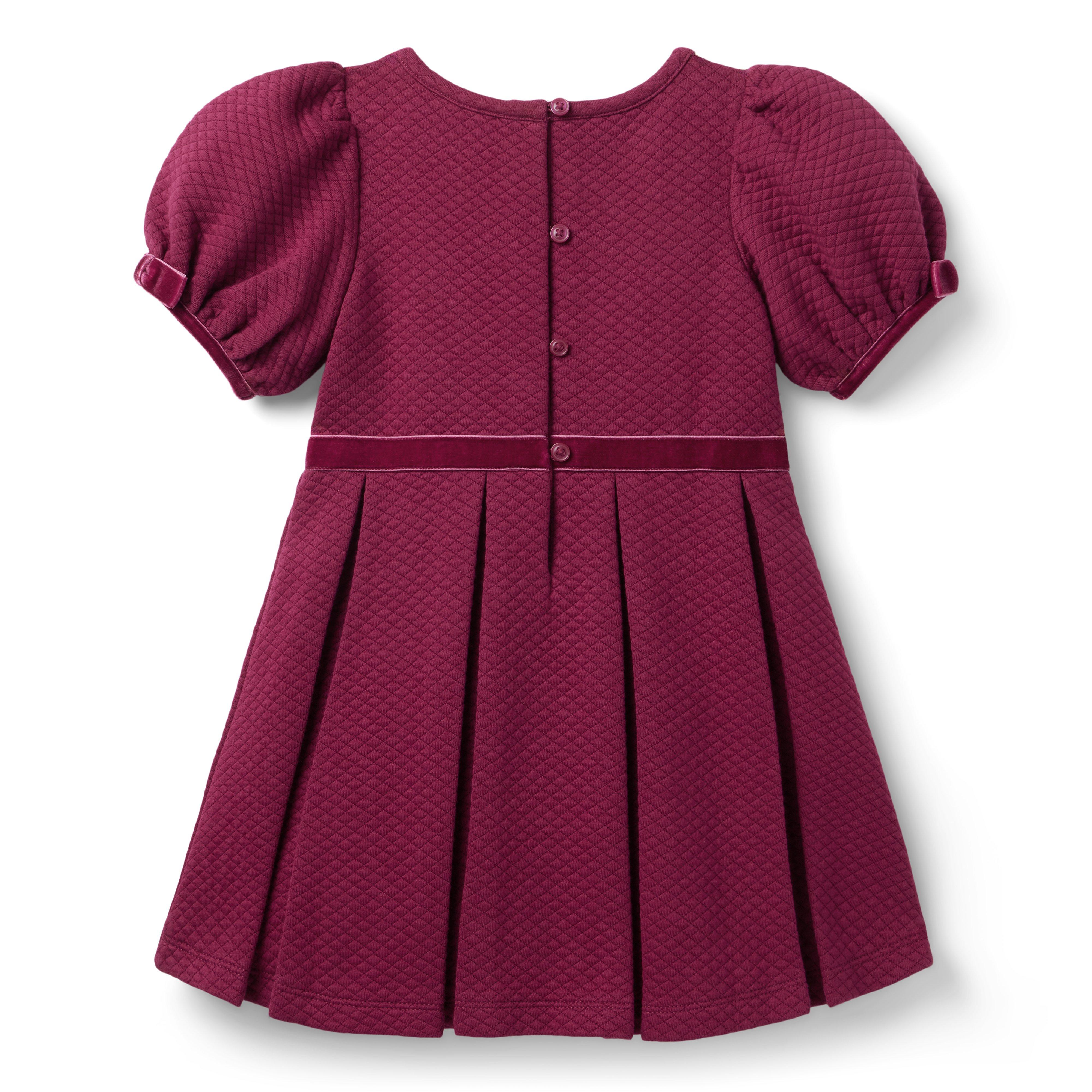 Quilted Puff Sleeve Dress image number 1