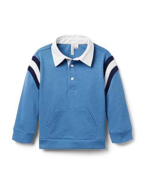 The Striped Polo Sweatshirt