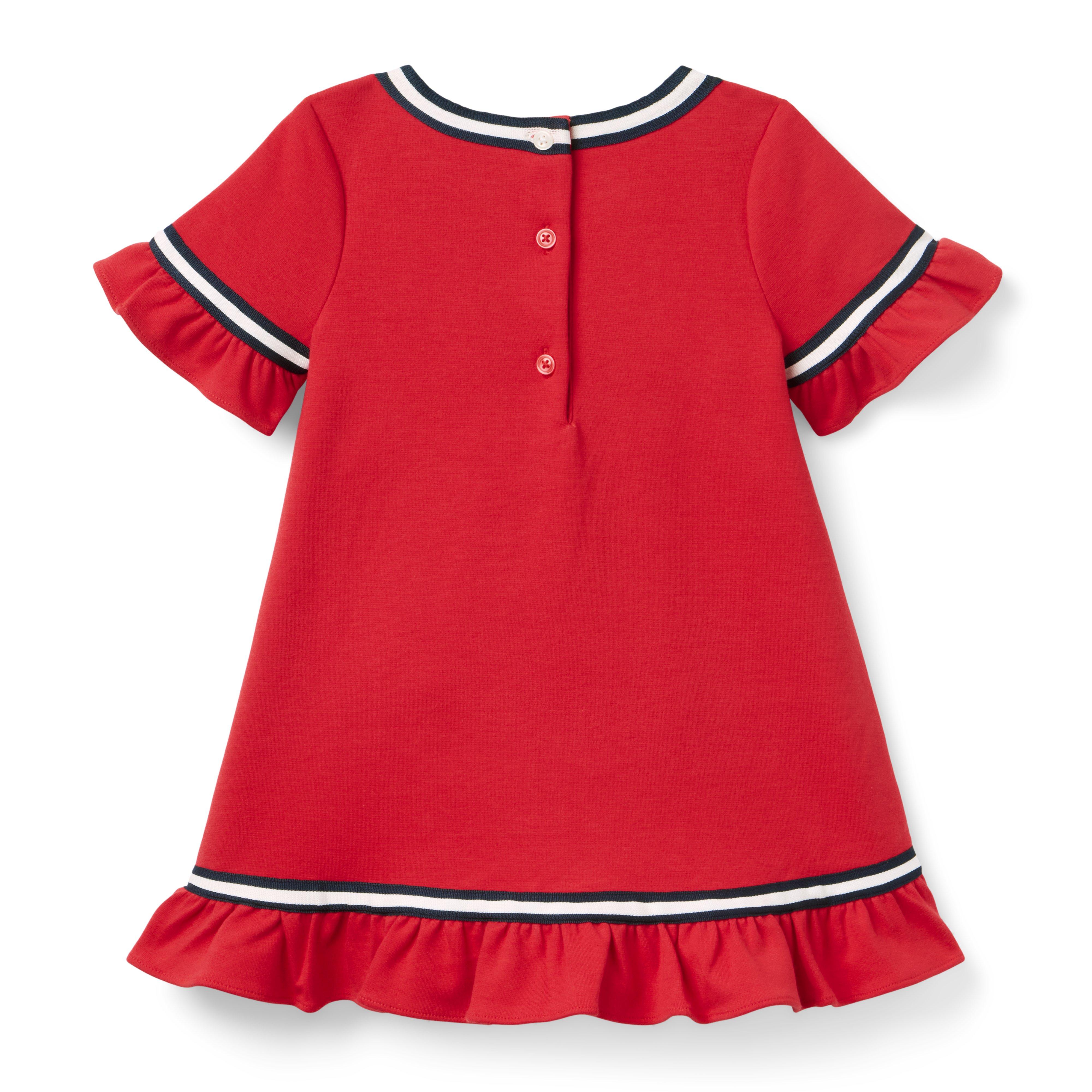 Stripe Trim Ponte Dress image number 1