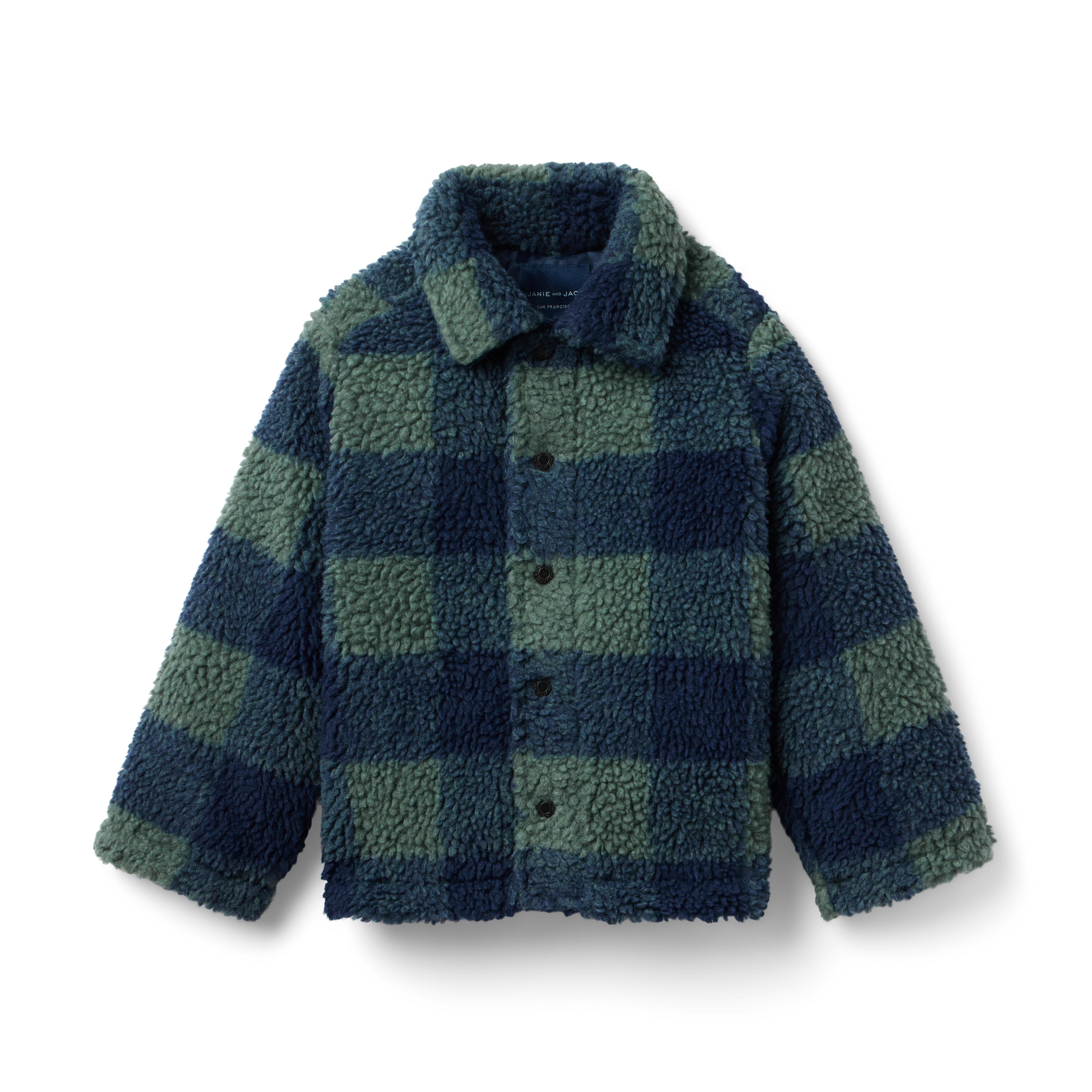 The Plaid Sherpa Jacket