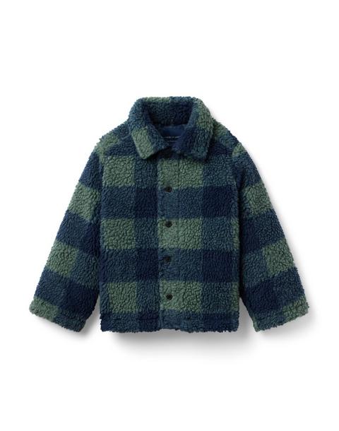 The Plaid Sherpa Jacket