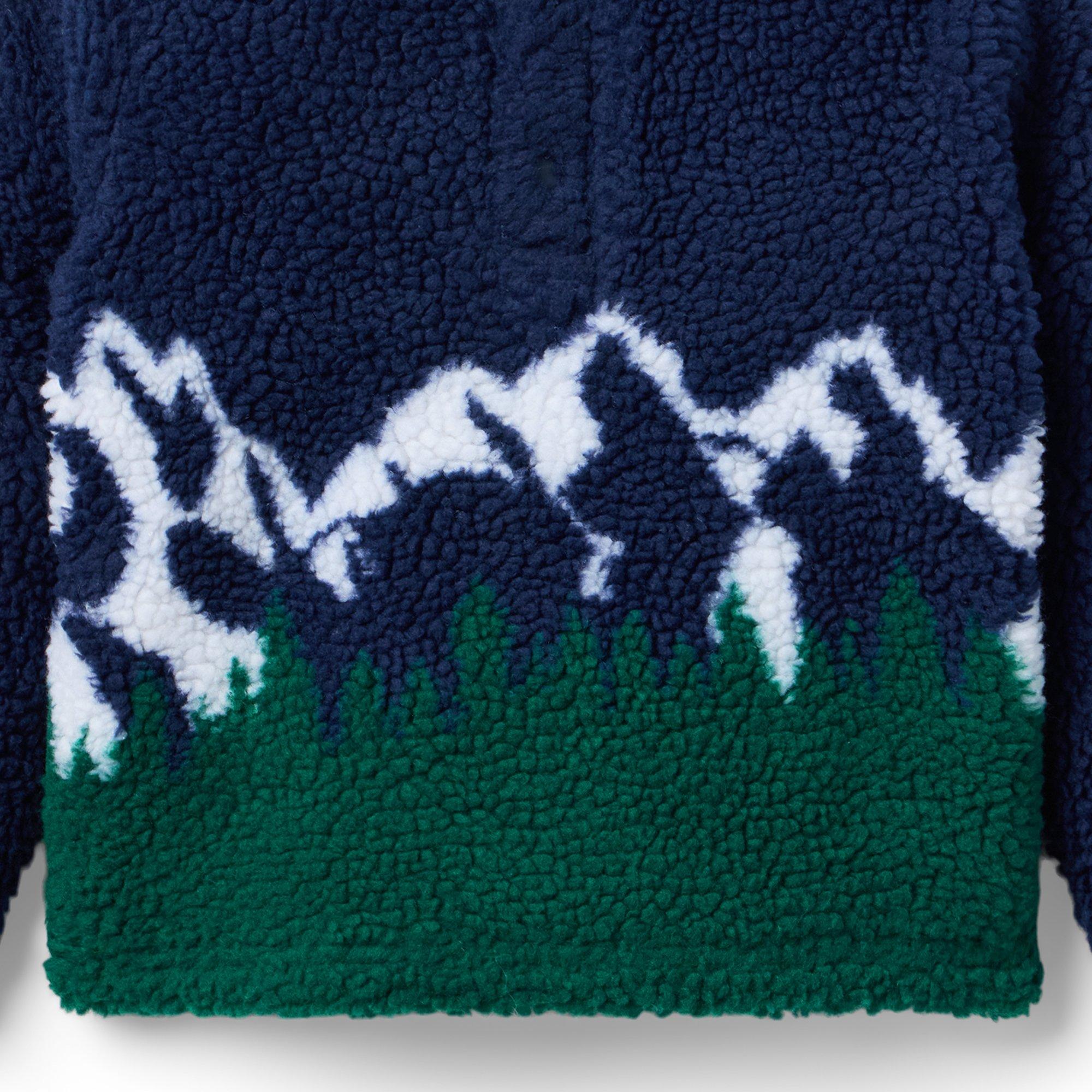 Mountain Scenic Sherpa Sweatshirt image number 1
