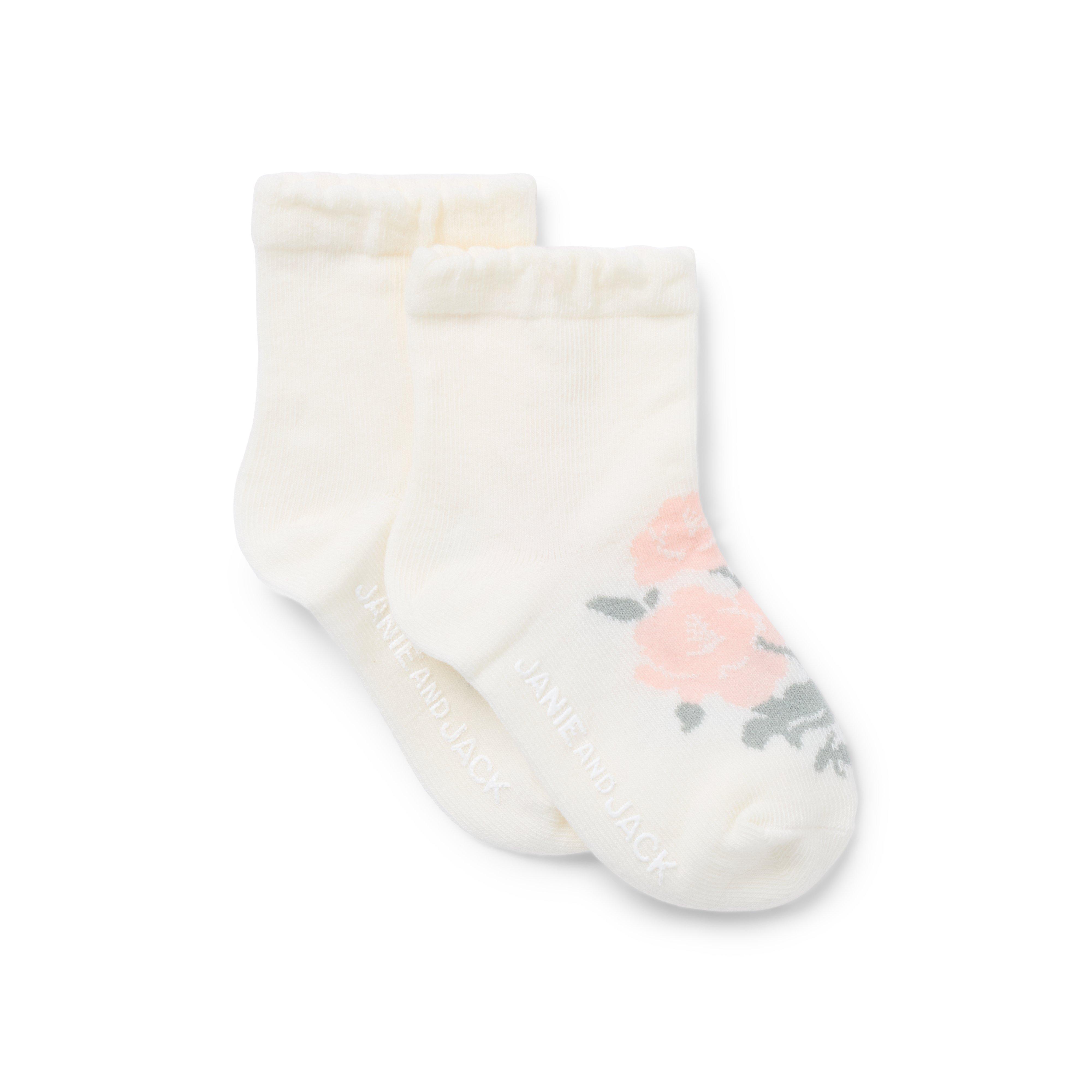 Baby Rose Sock