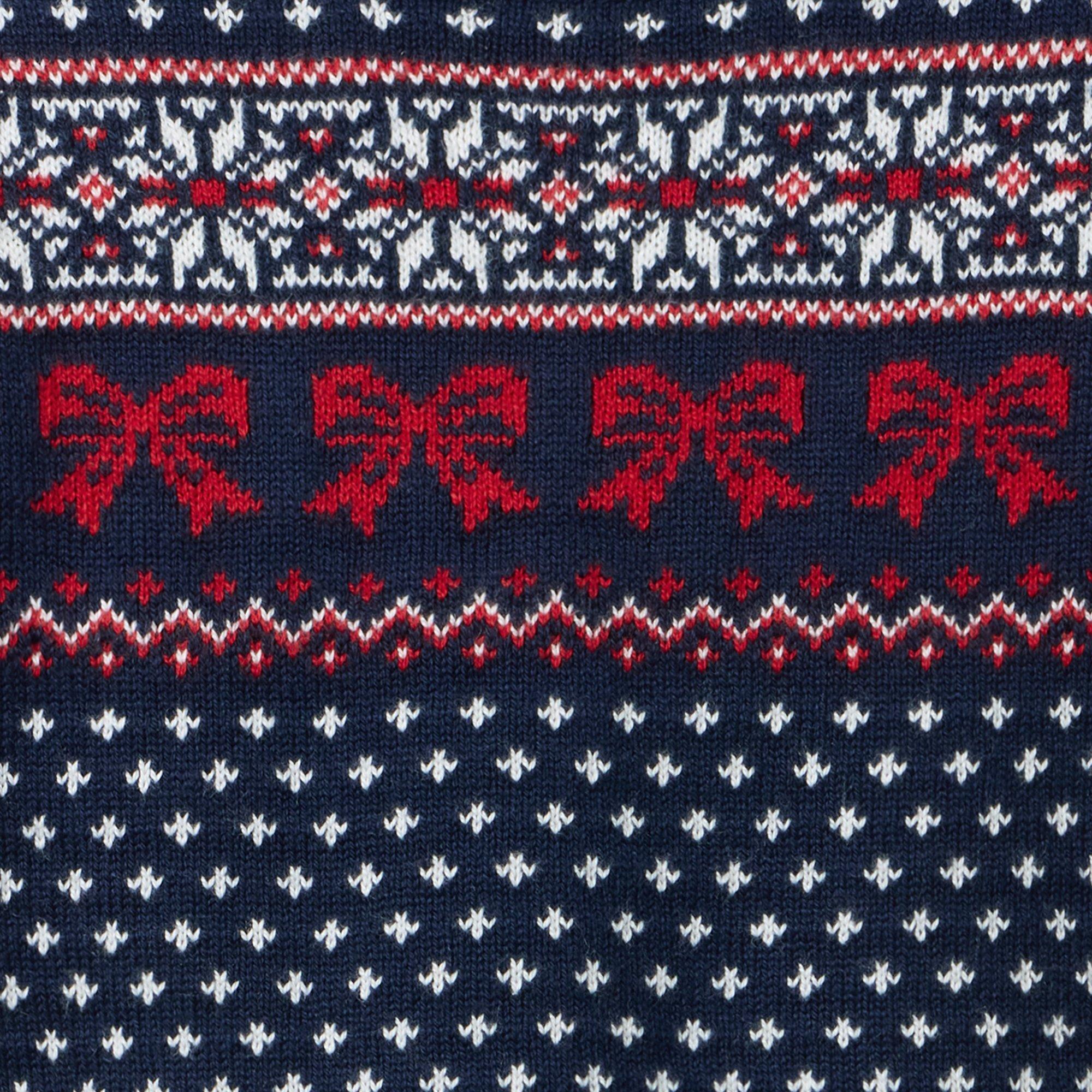 Bow Fair Isle Sweater image number 1