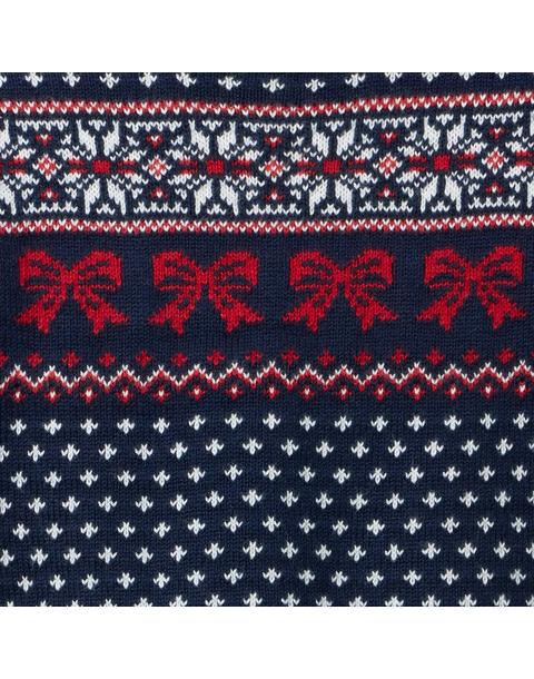 Bow Fair Isle Sweater