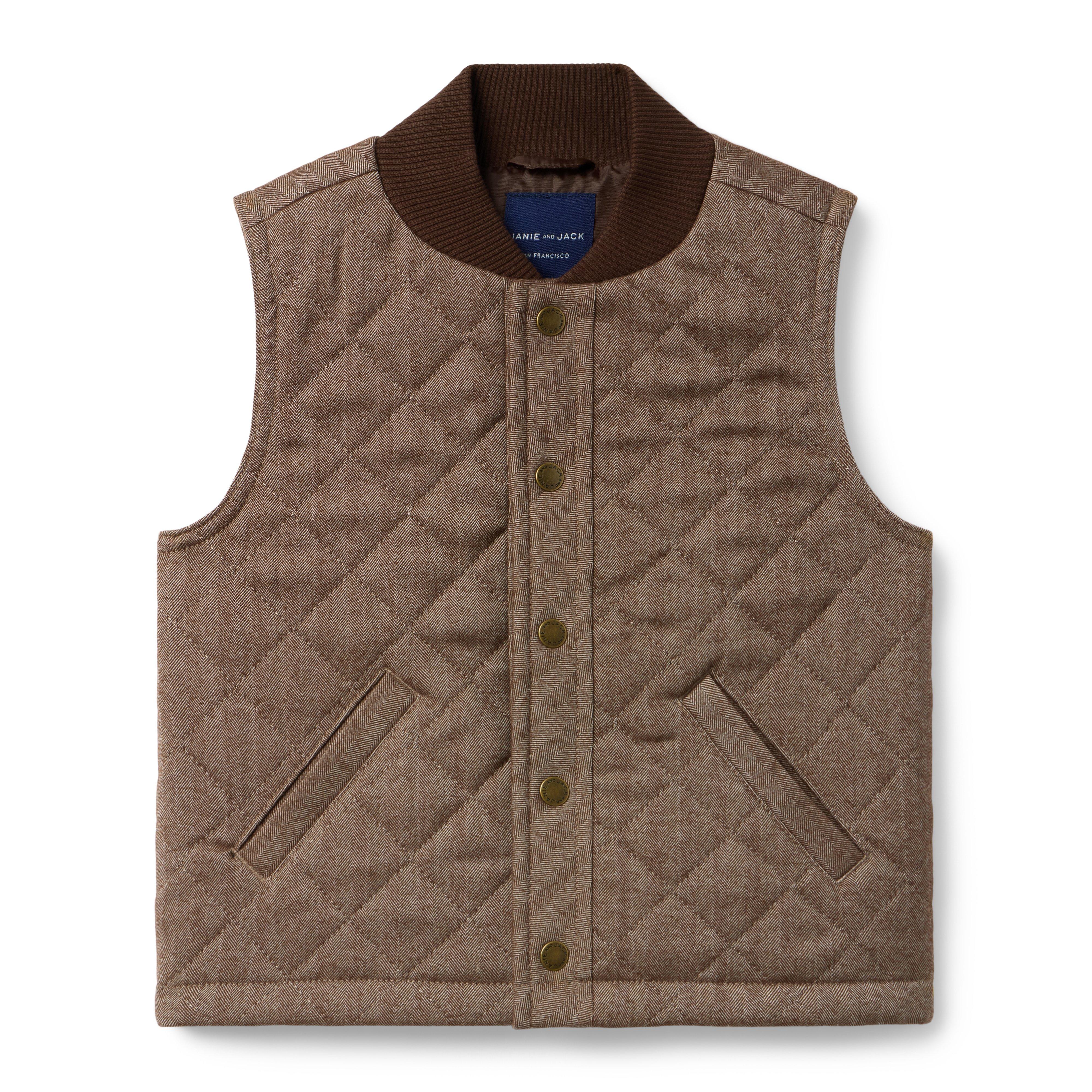 The Herringbone Vest