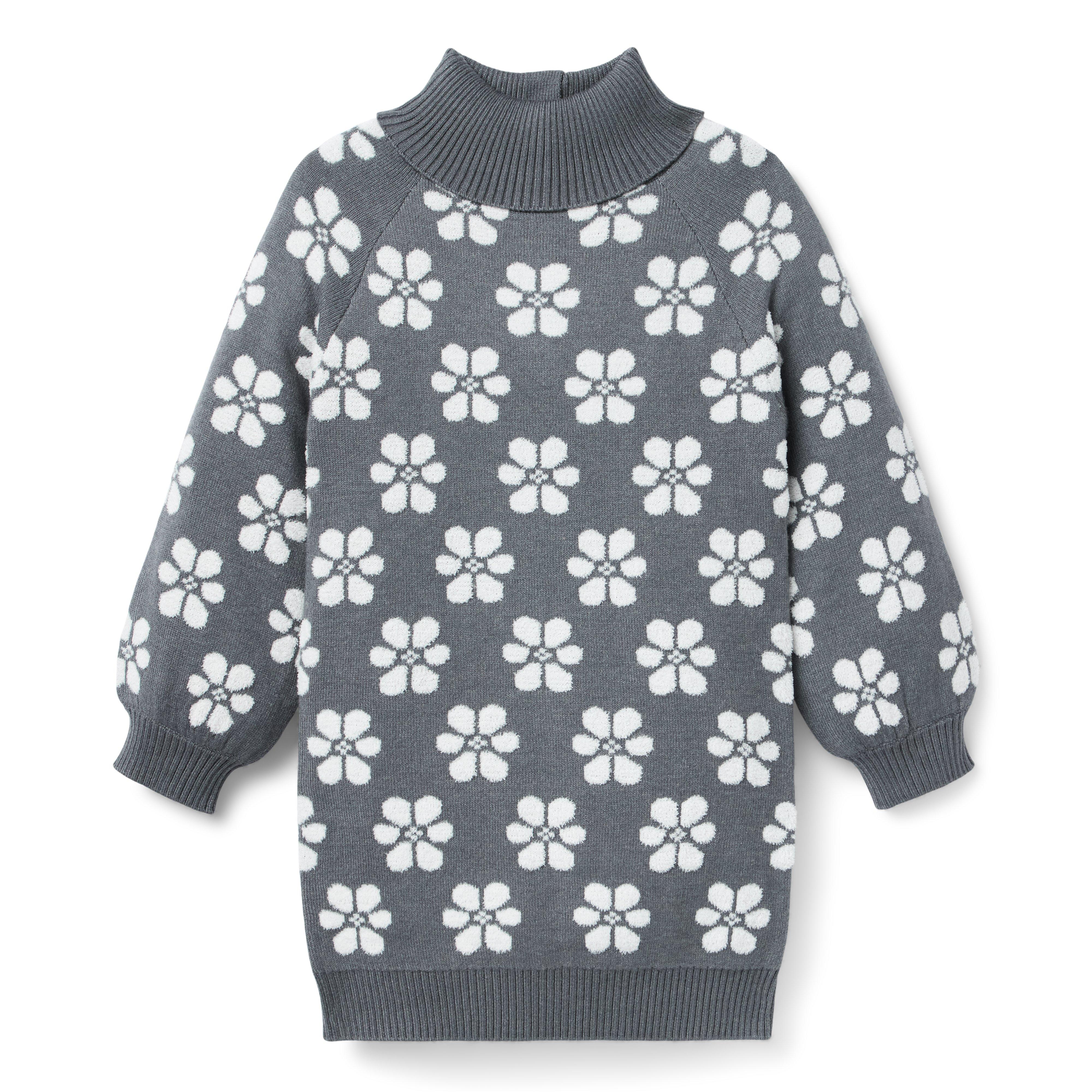 Floral Sweater Dress