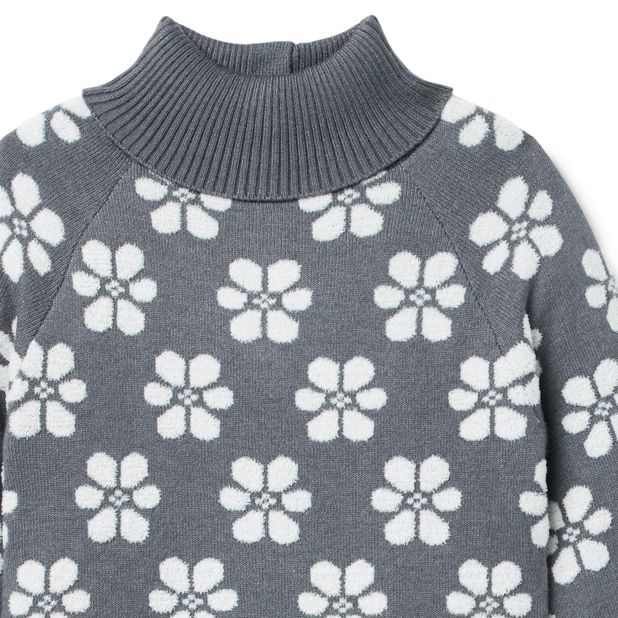 Floral Sweater Dress image number 1