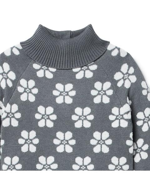 Floral Sweater Dress