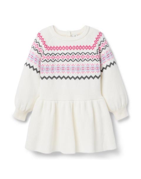 Fair Isle Sweater Dress