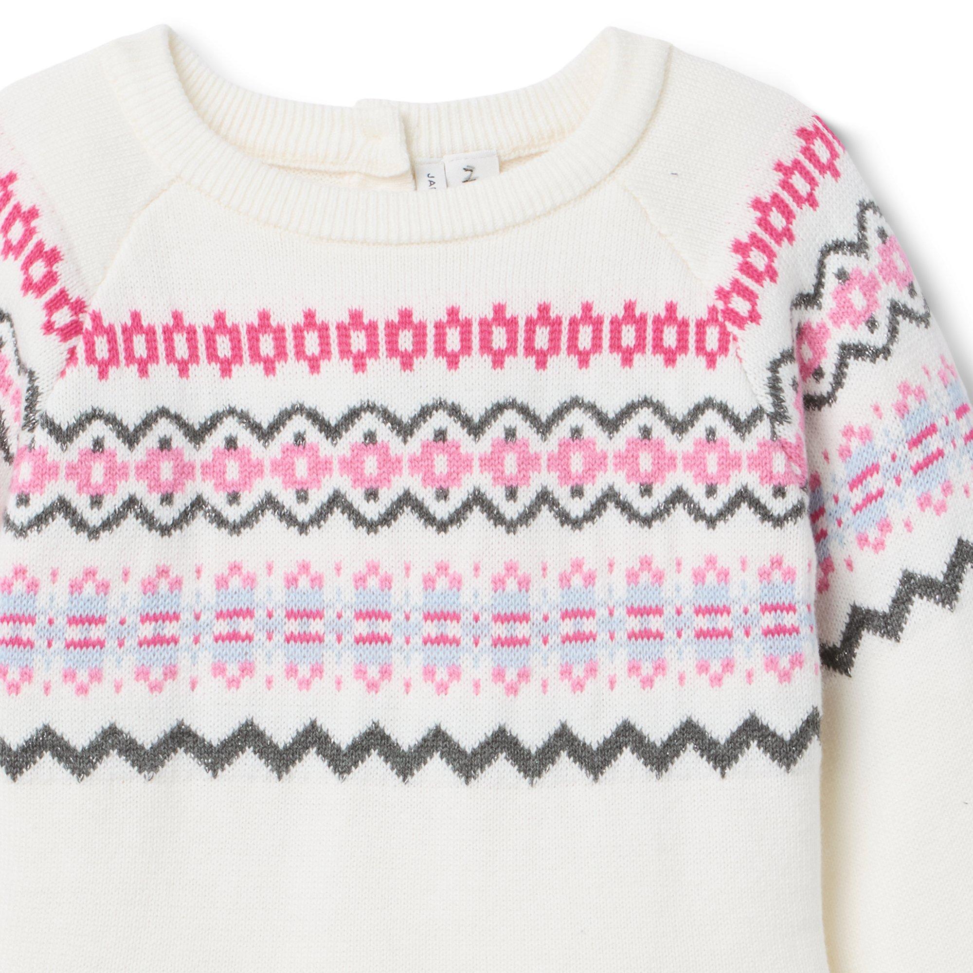 Fair Isle Sweater Dress image number 2