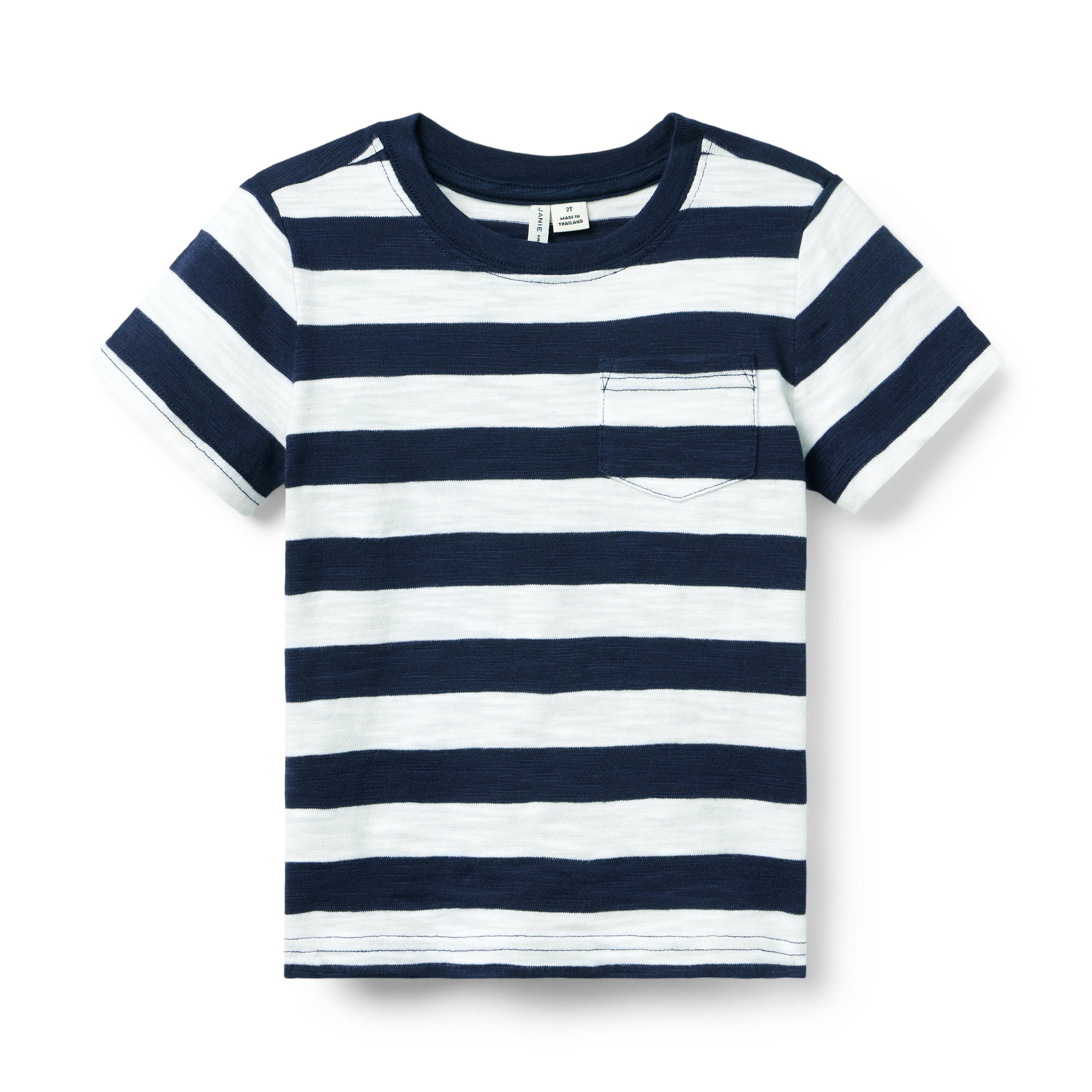 The Striped Slub Tee