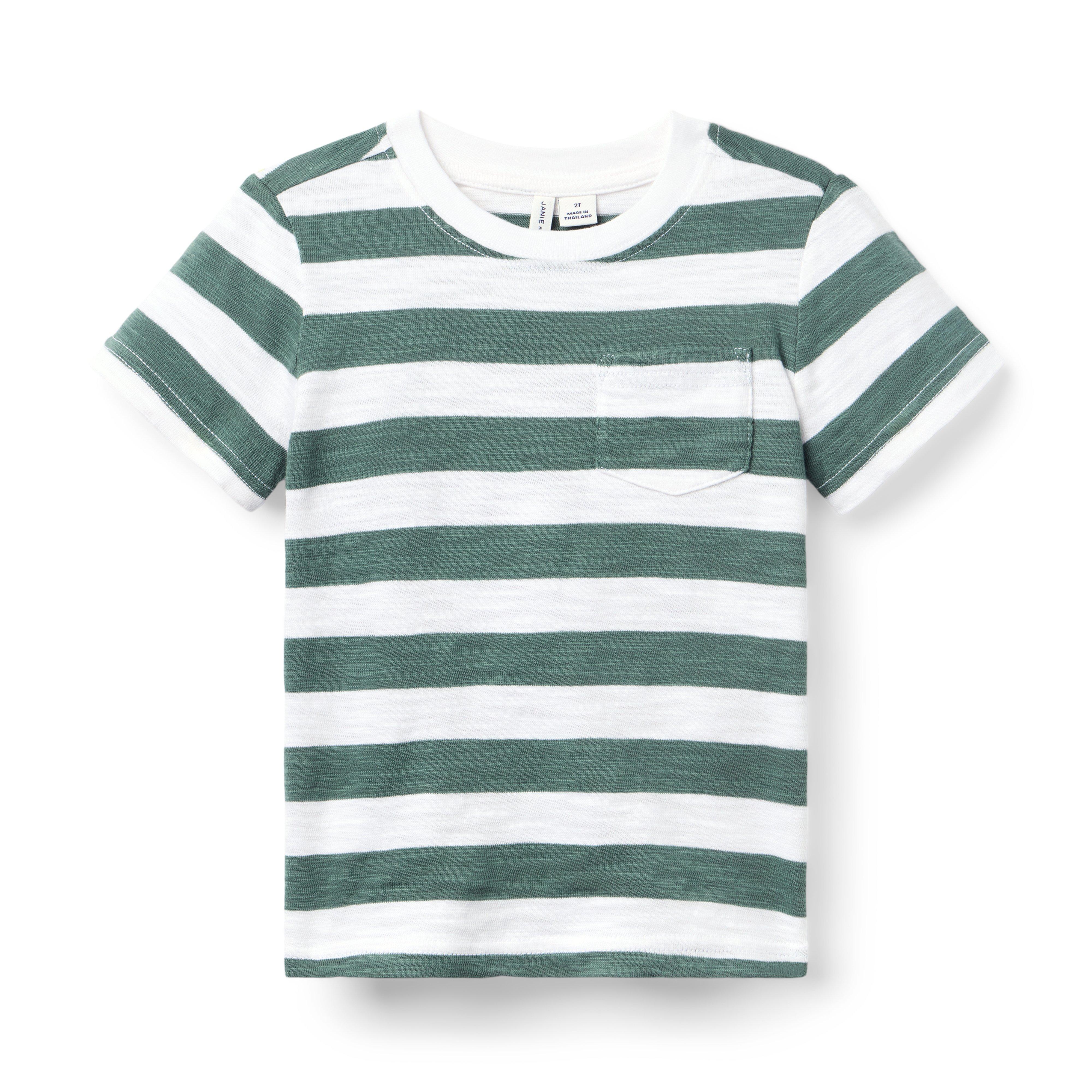 The Striped Slub Tee