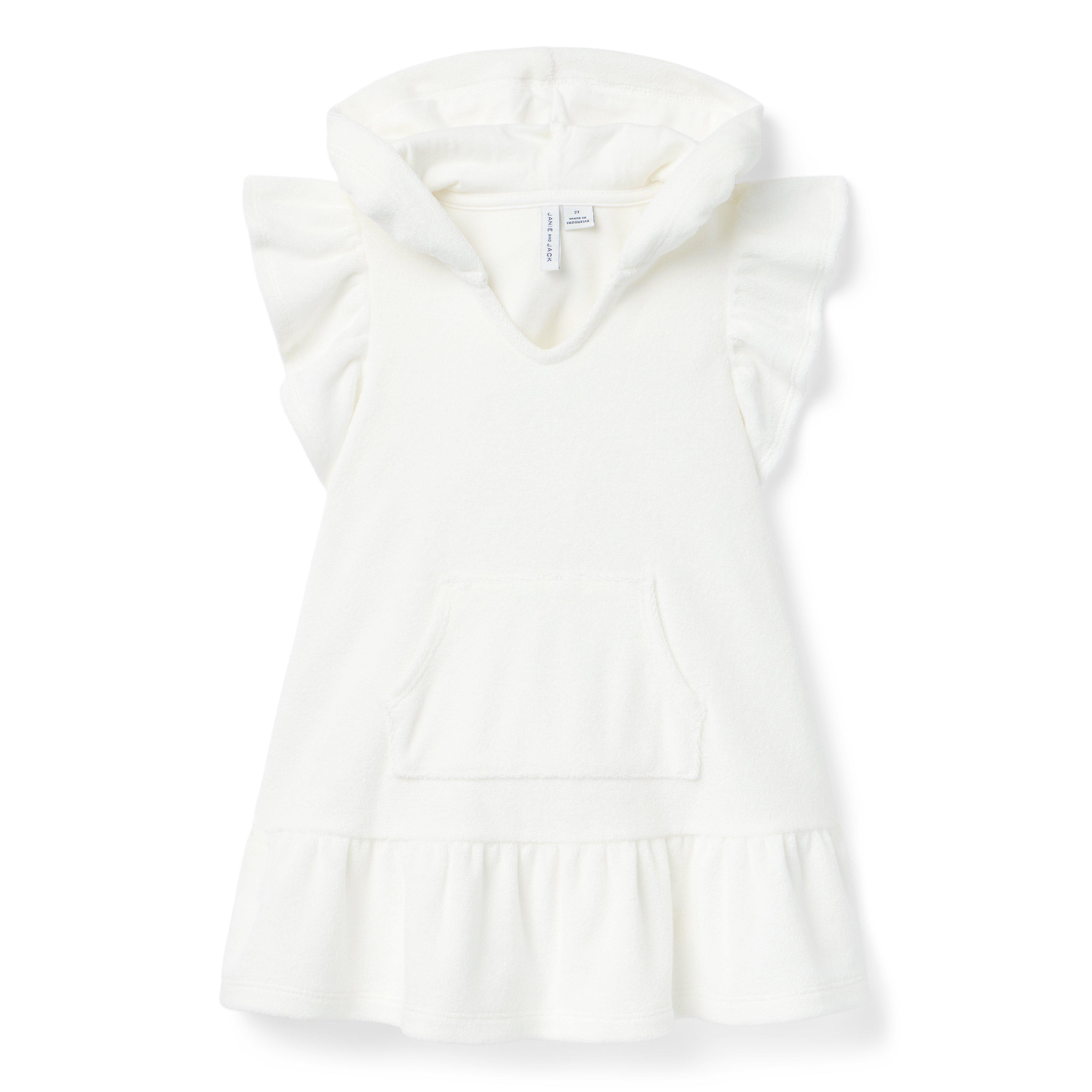 Hooded Terry Swim Cover-Up