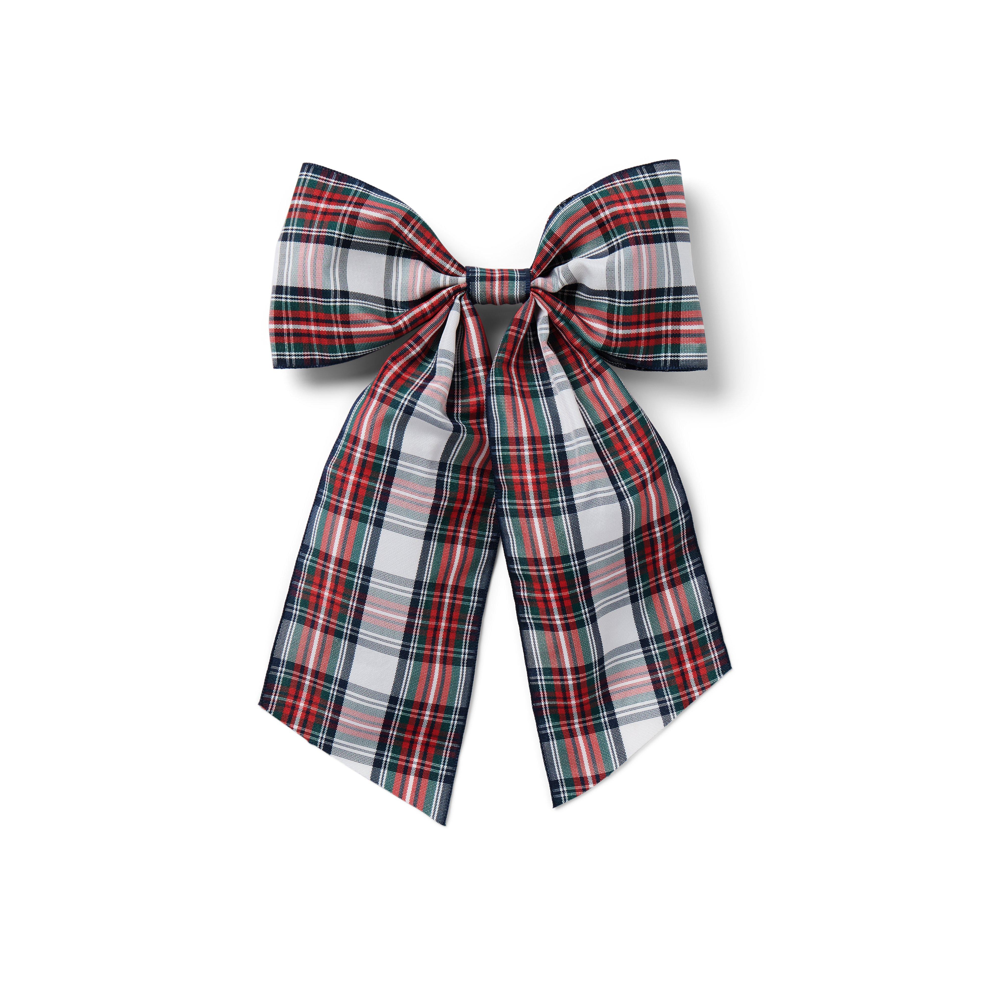Tartan Bow Barrette