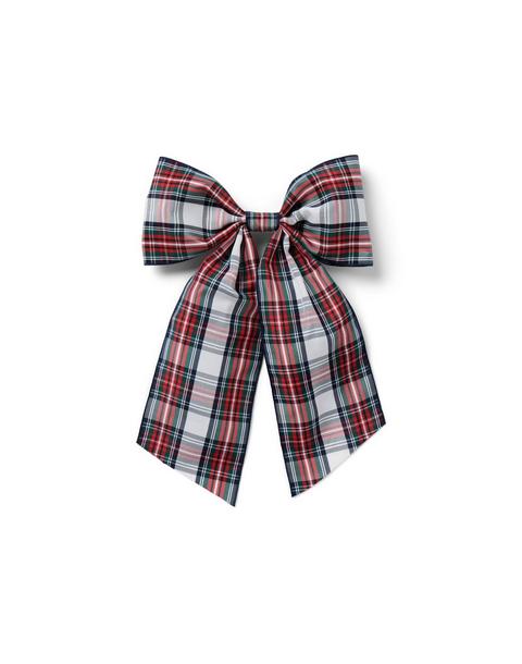 Tartan Bow Barrette