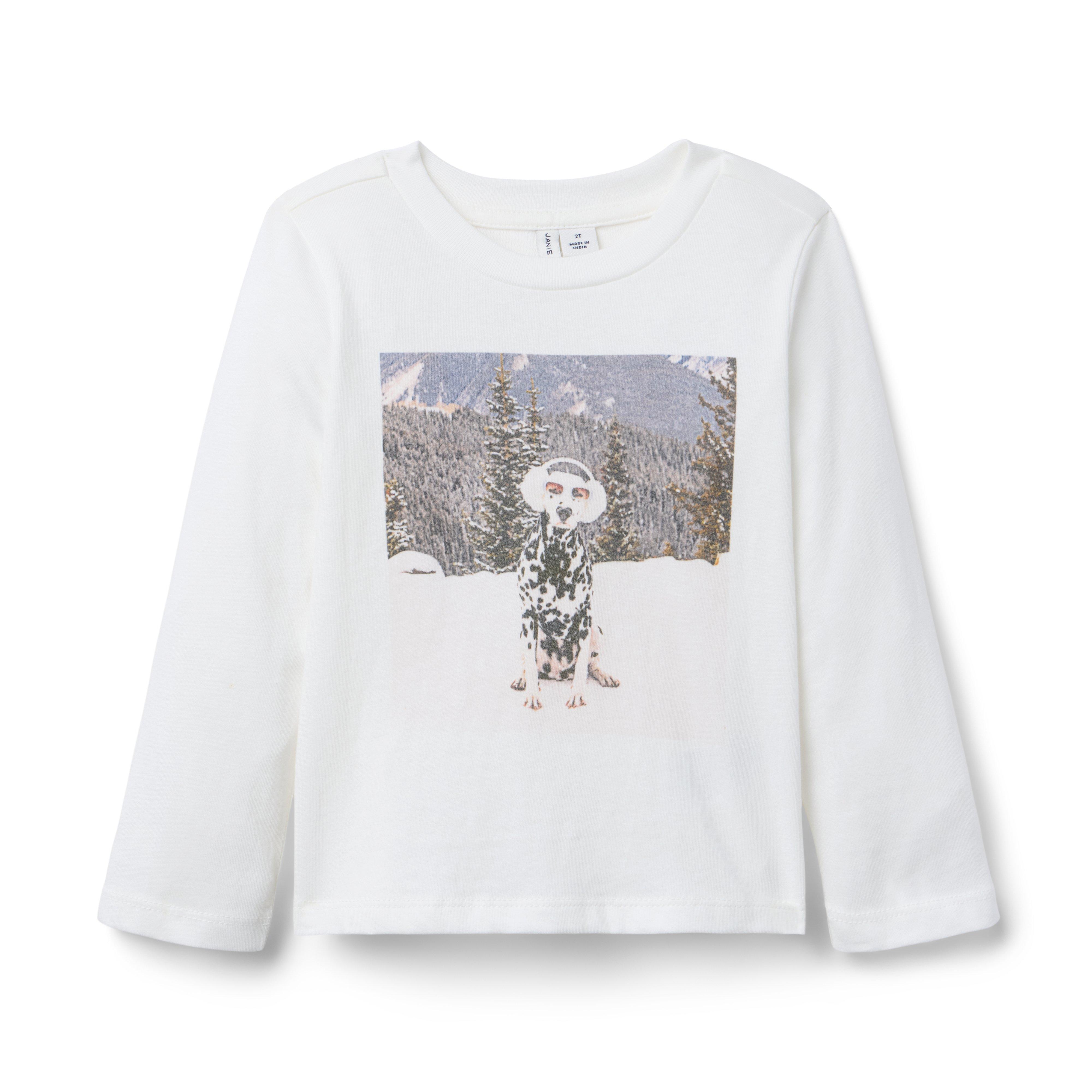 Gray Malin x Janie and Jack Snow Dog Tee