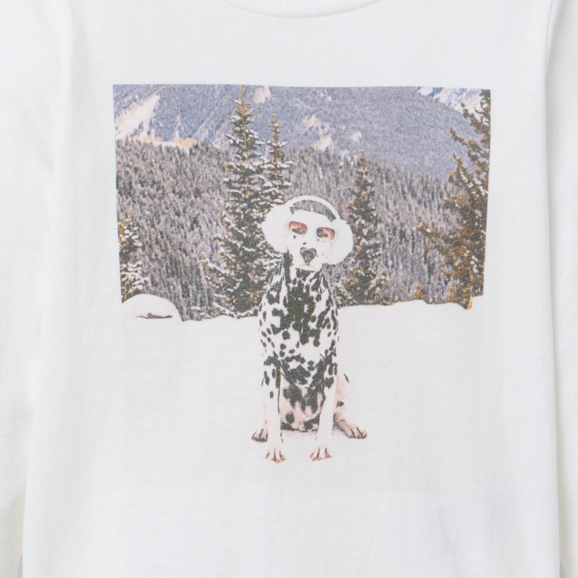 Gray Malin x Janie and Jack Snow Dog Tee image number 1